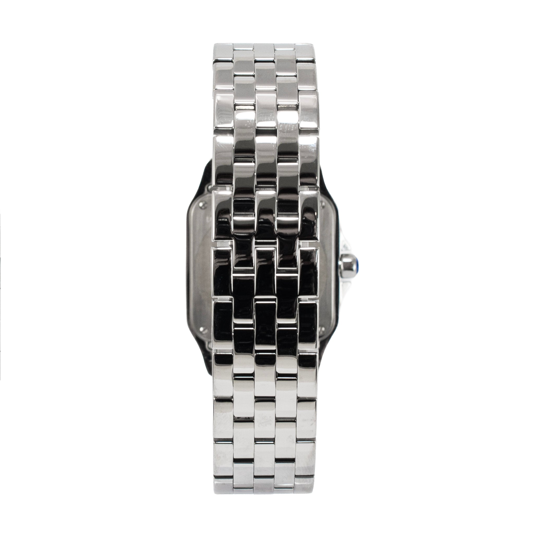 Ladies Cartier Santos Demoiselle 26MM w25065z5 2701 Roman Steel Quartz Watch