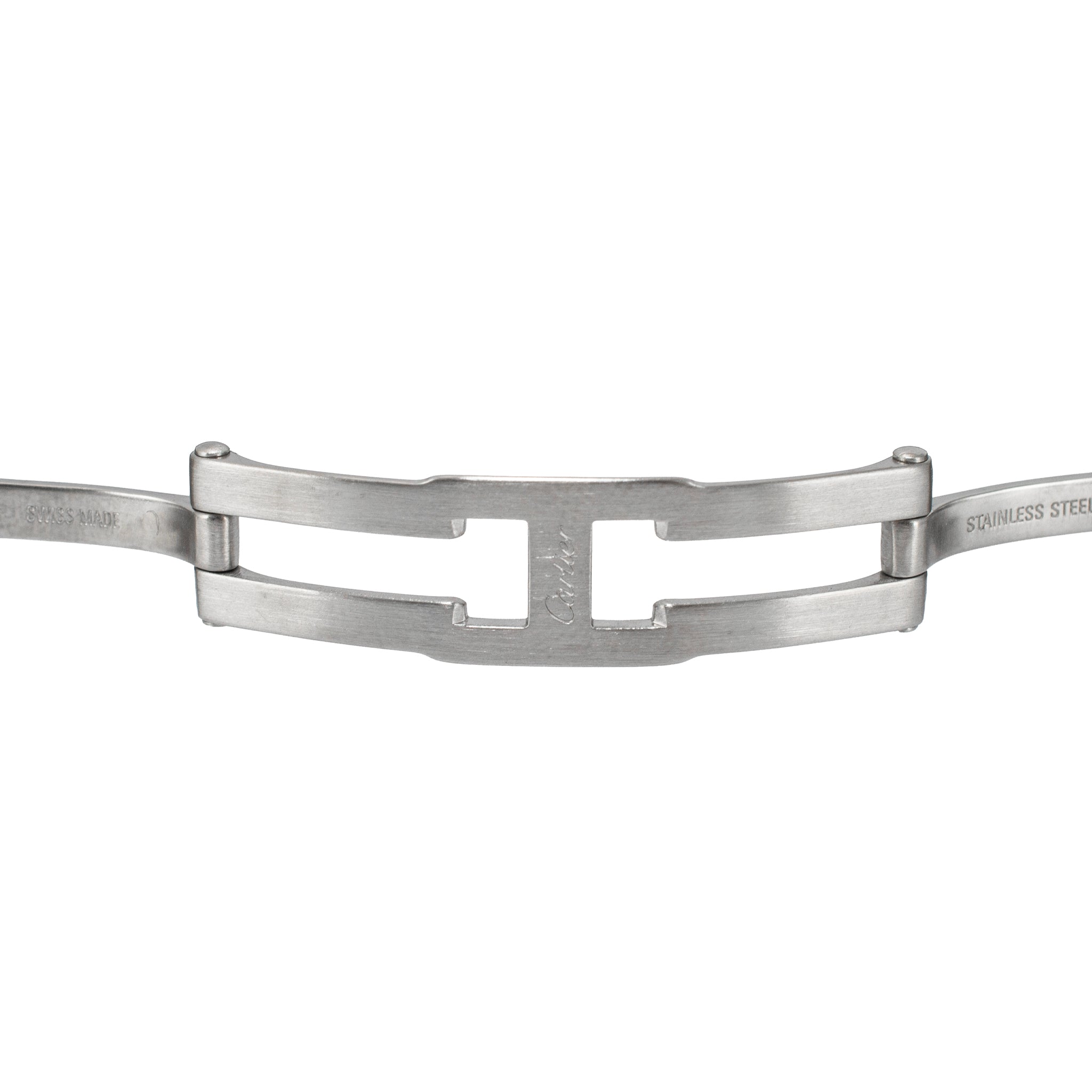 Ladies Cartier Santos Demoiselle 26MM w25065z5 2701 Roman Steel Quartz Watch