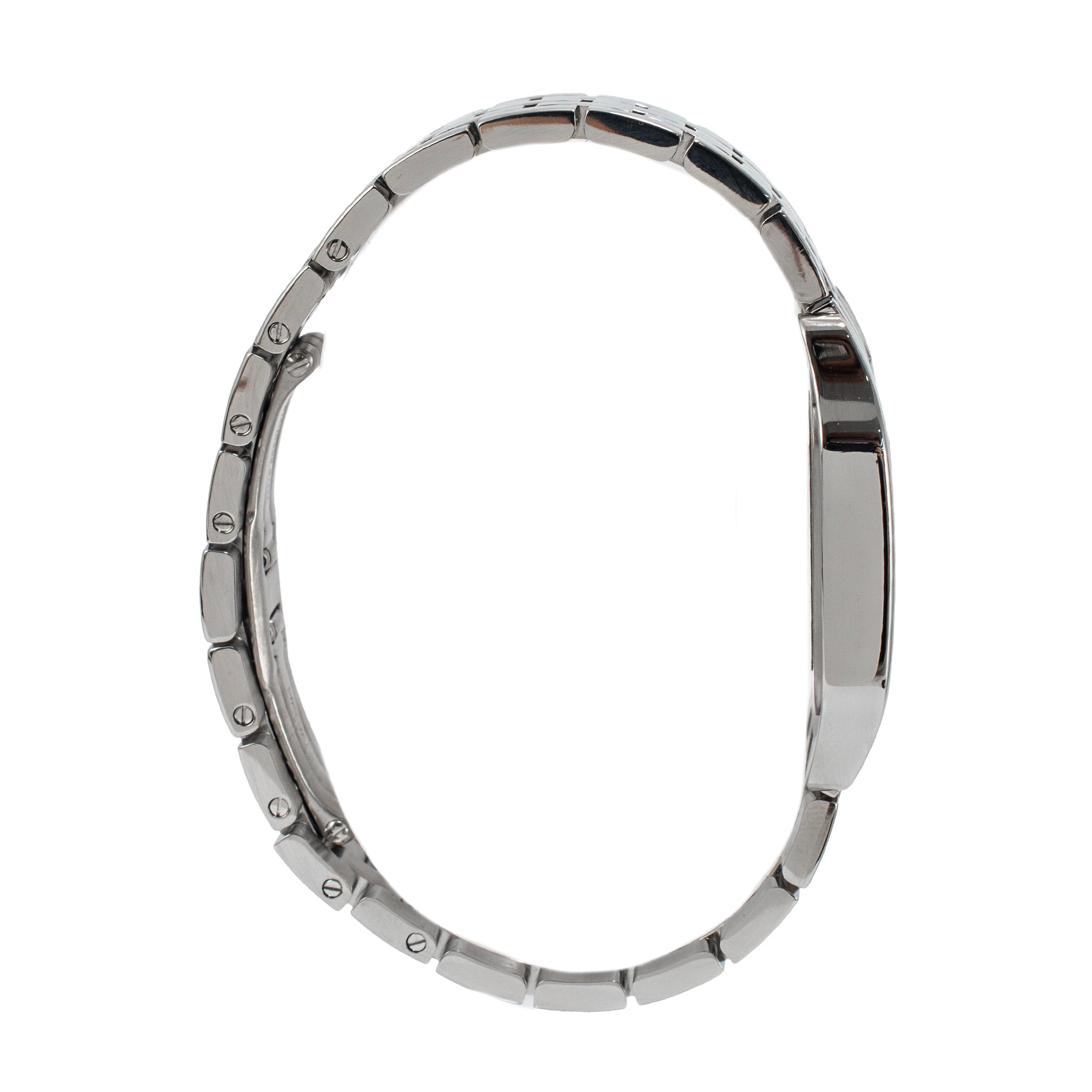 Ladies Cartier Santos Demoiselle 26MM w25065z5 2701 Roman Steel Quartz Watch