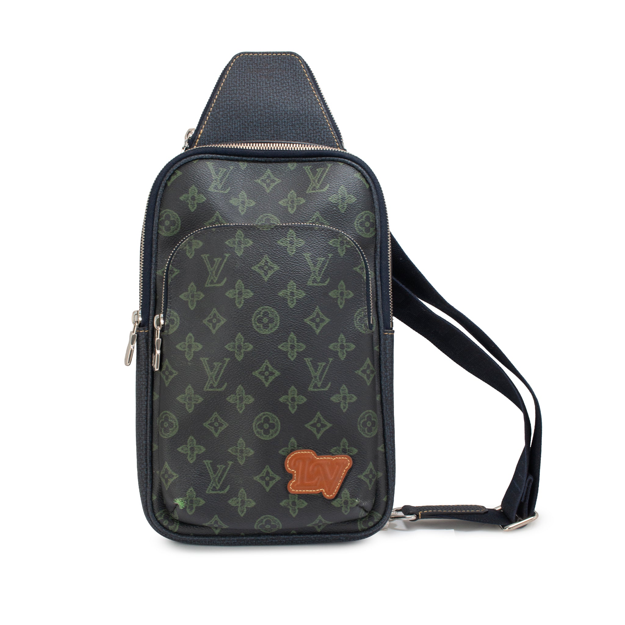 Louis Vuitton Monogram Green Avenue Slingbag Crossbody Bag