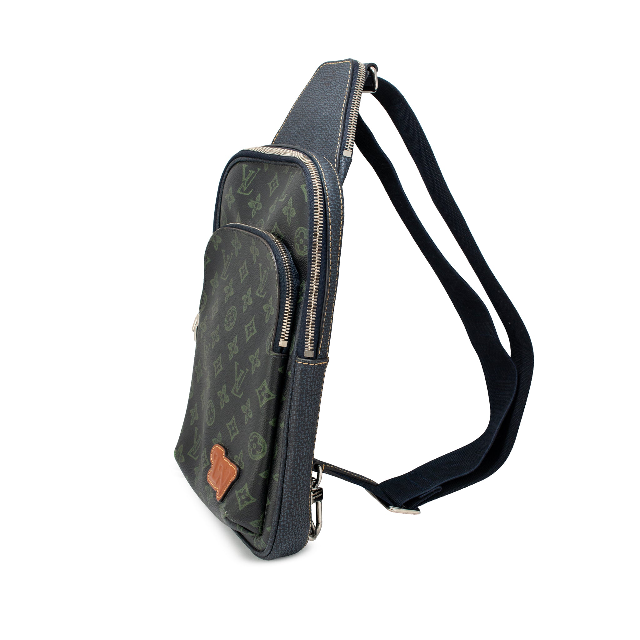 Louis Vuitton Monogram Green Avenue Slingbag Crossbody Bag
