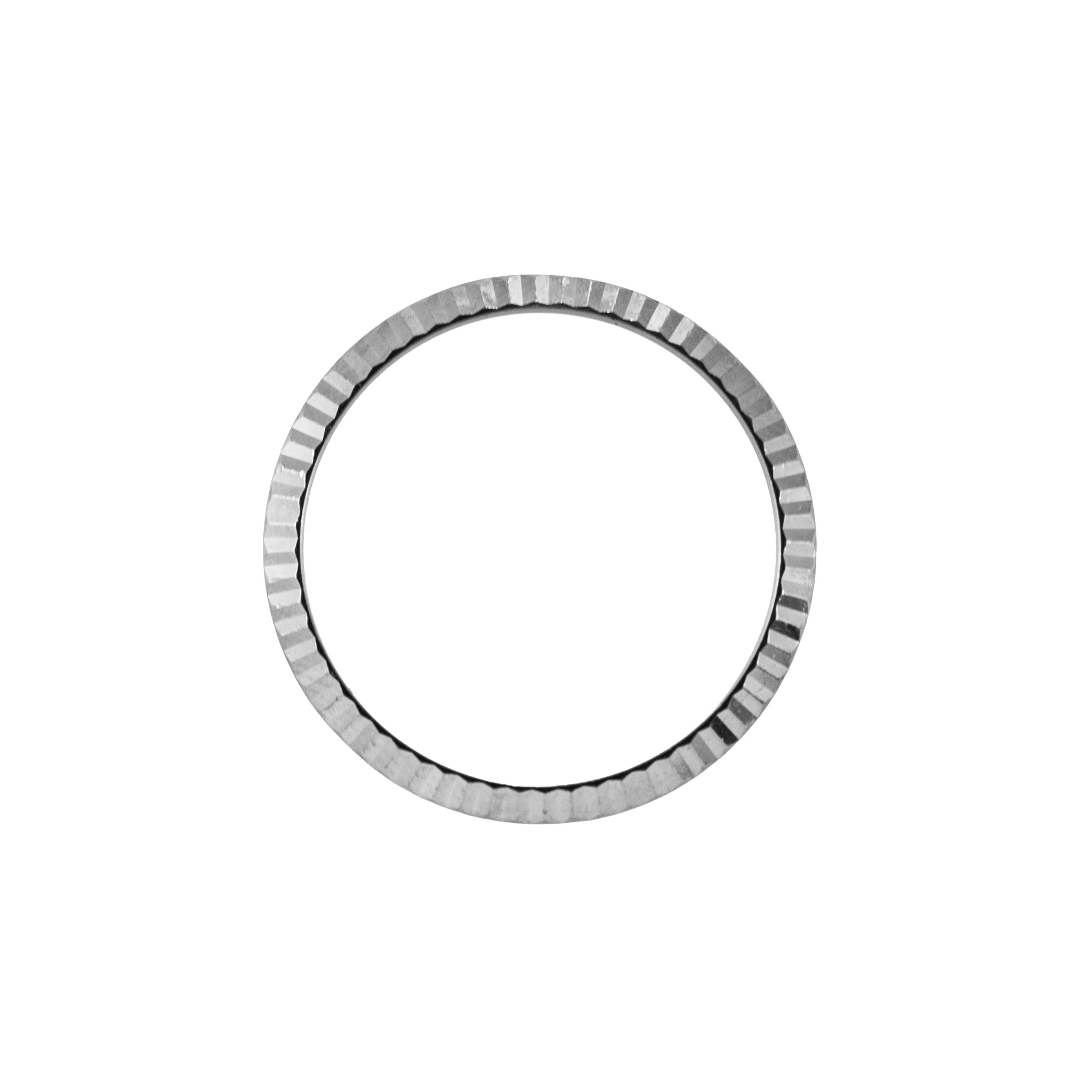 Rolex 18K White Gold Fluted Factory 26MM Watch Bezel