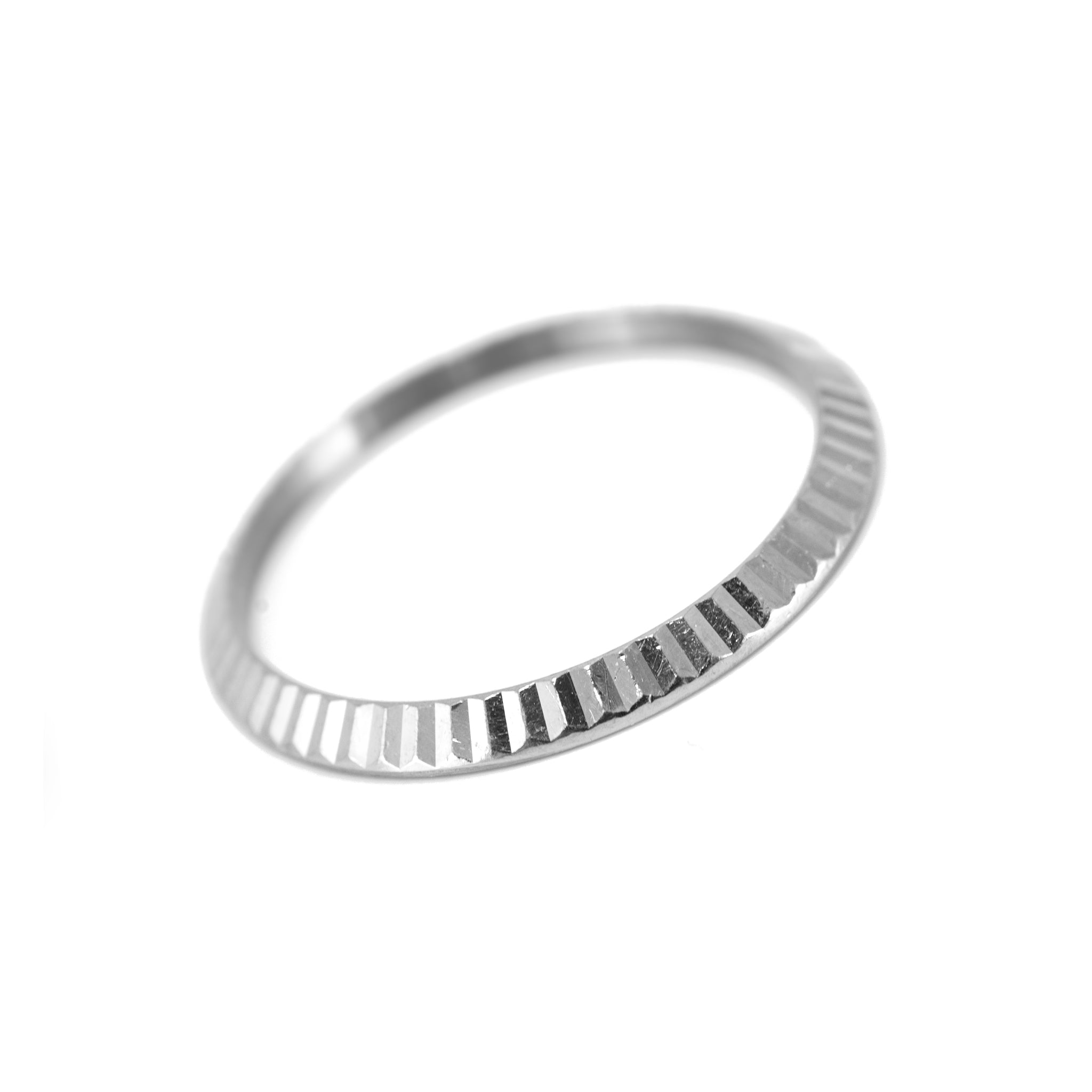 Rolex 18K White Gold Fluted Factory 26MM Watch Bezel