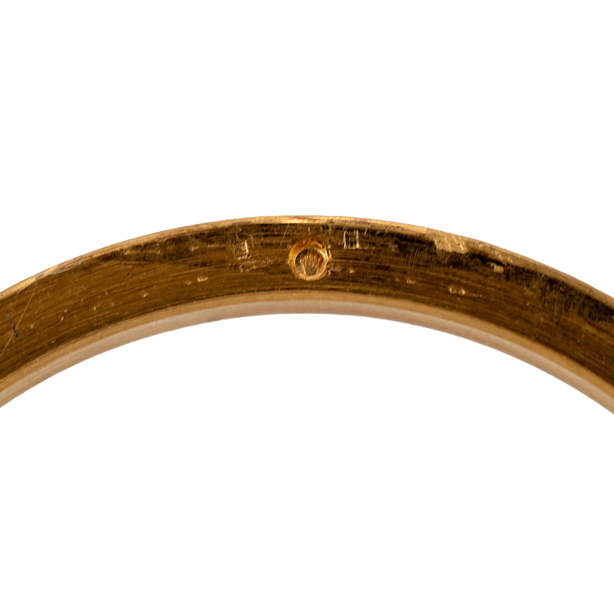 Factory Vintage Rolex 18K Yellow Gold Bark 26MM 69173/69178 Watch Bezel
