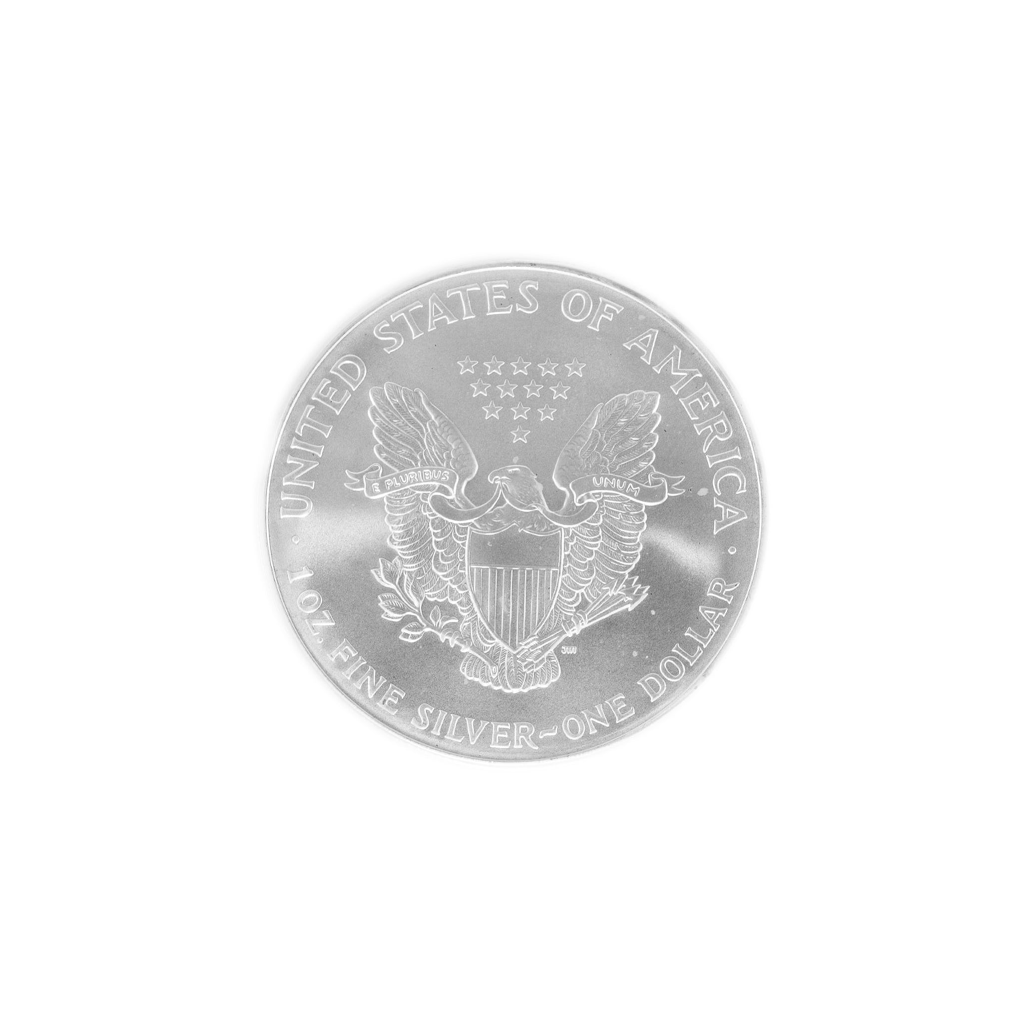 2001 American Silver Eagle Pcgs 1OZ 999 Silver $1 Wtc Ground Zero Recovery Coin