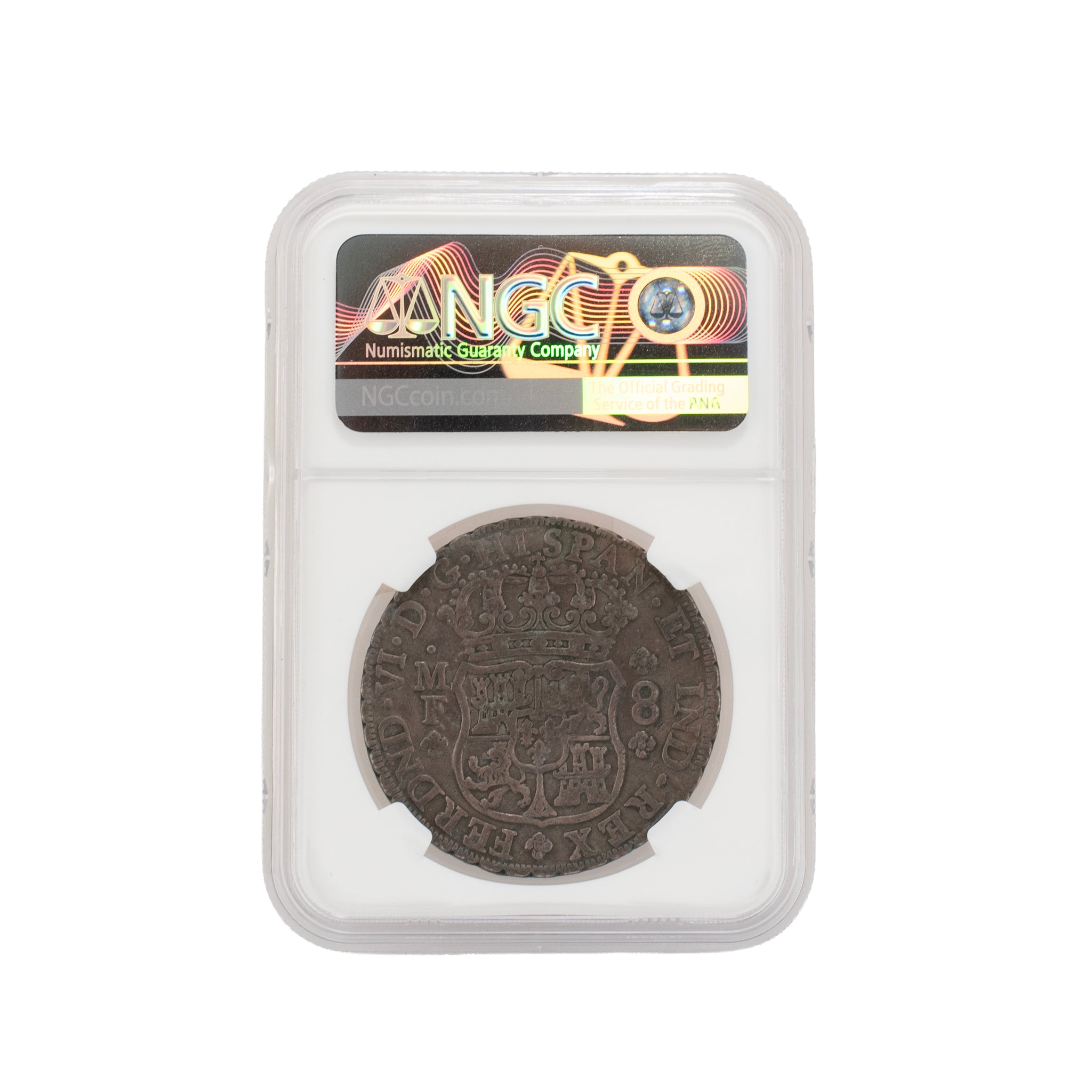 1754MO Mf Mexico 8 Reales Ngc Xf Details Cleaned Silver Bullion Coin