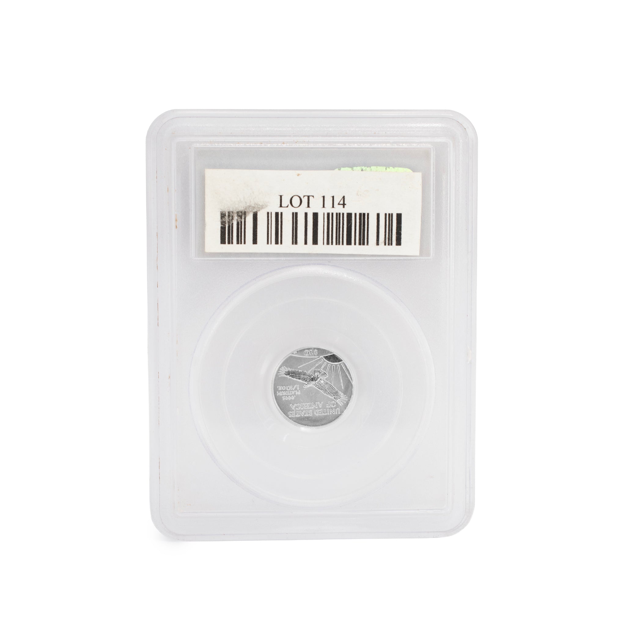 1998 10$ PCGS MS69 0.10oz .9995 Platinum Statue Liberty Coin