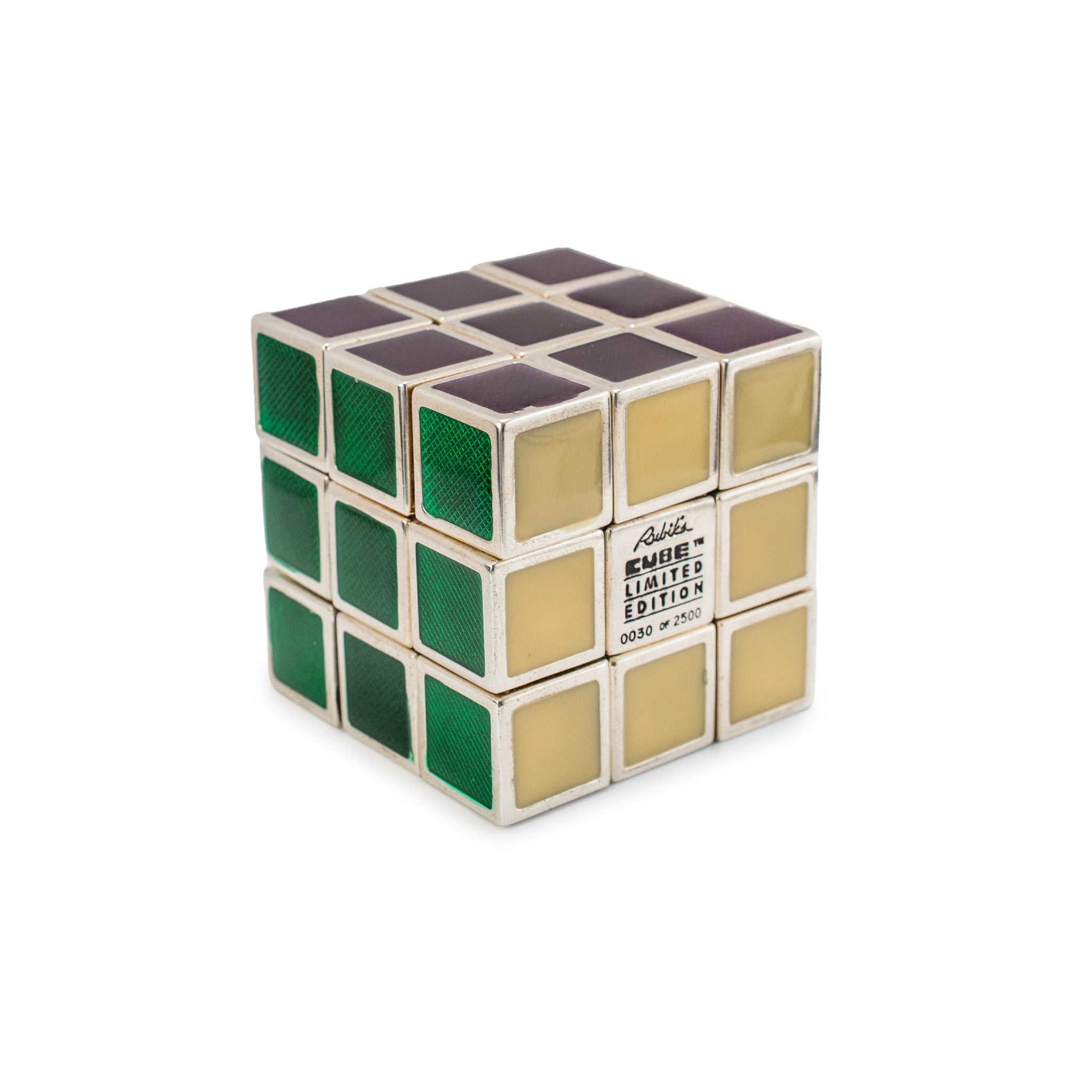 Seven Towns Limited Rubik’s Cube 925 Sterling Silver Enamel Collectible Bullion