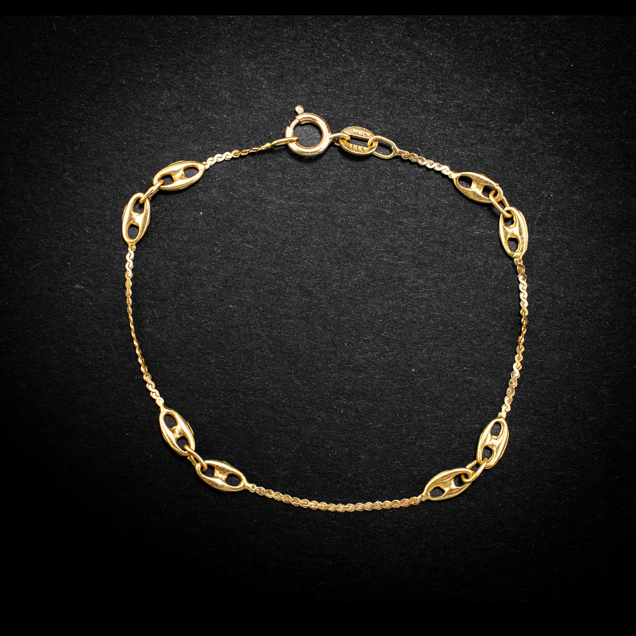 Link Bracelet 14K Yellow By the Yard Modern Style DJP Jewelers & Luxury Buyers