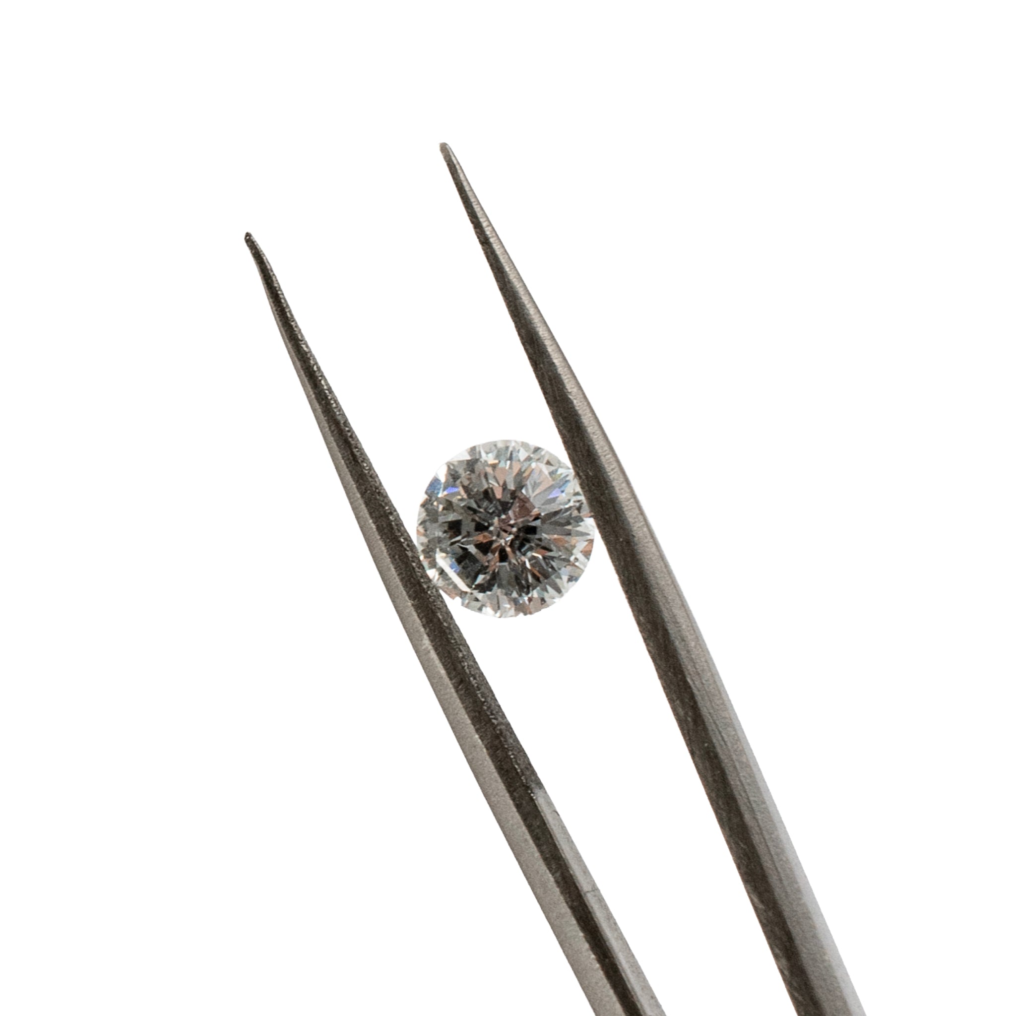 Natural 0.61ct Gia I SI2 Round Novelty Cut Loose Diamond