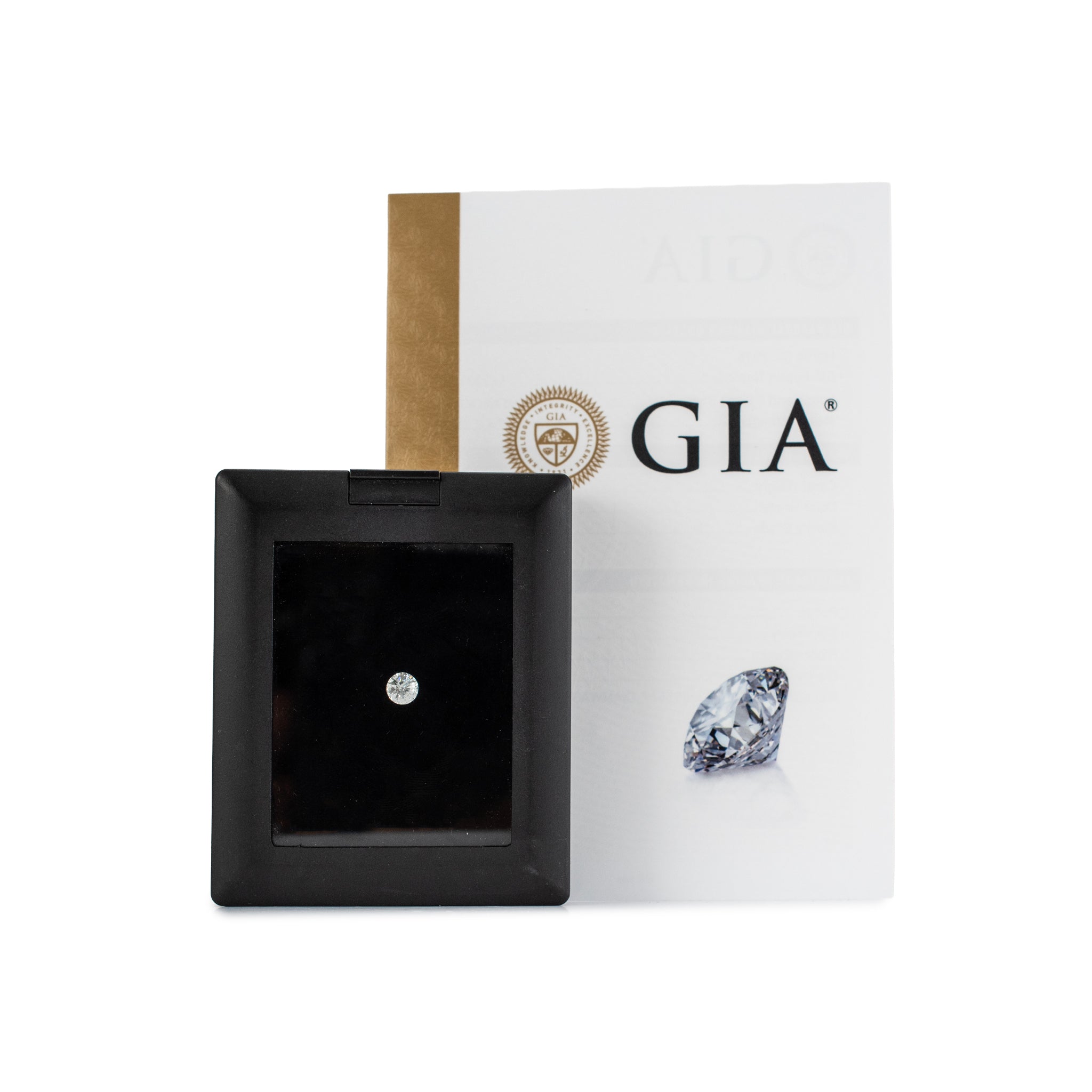 Natural 0.61ct Gia I SI2 Round Novelty Cut Loose Diamond