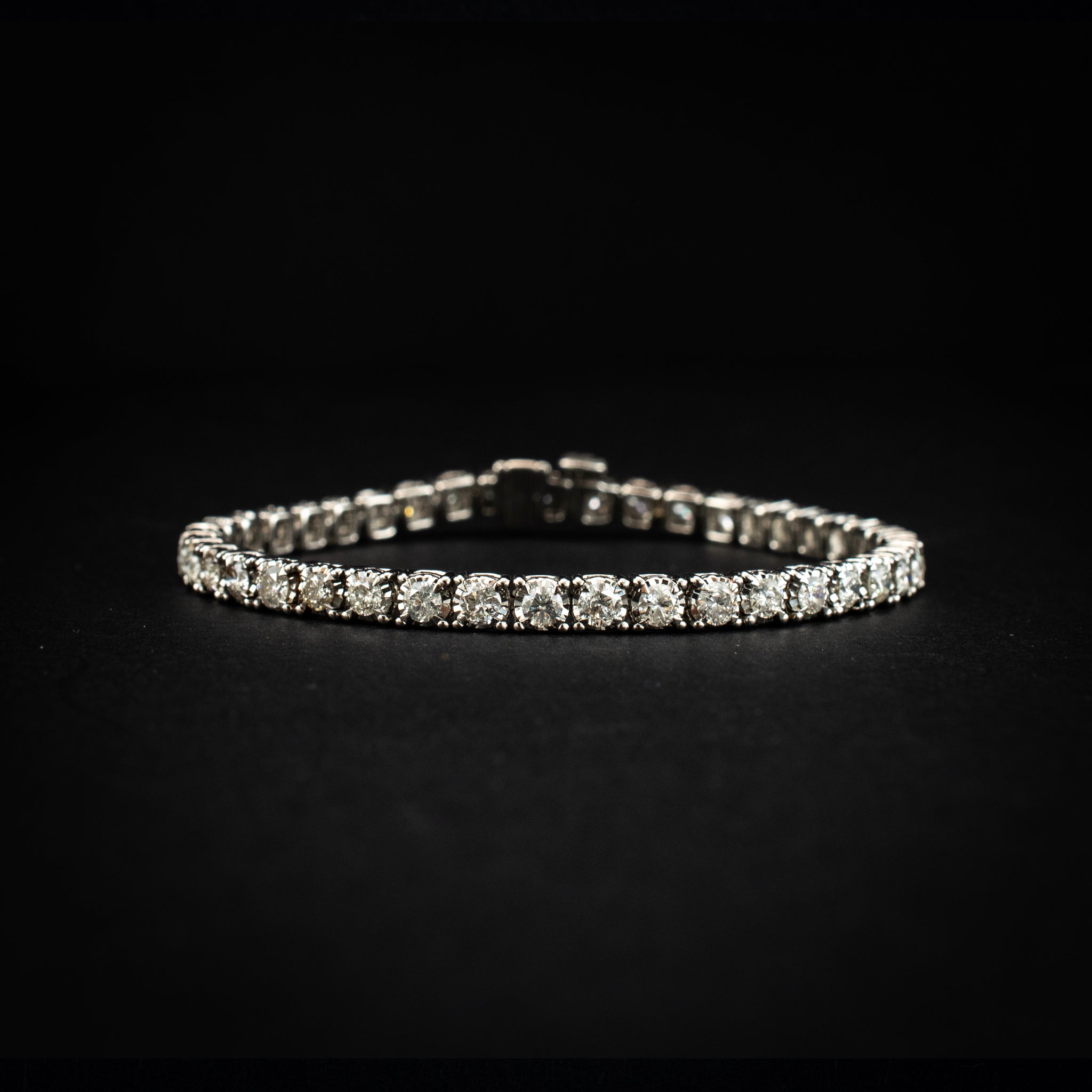 Tennis Bracelet 14K White Tennis Modern Style DJP Jewelers & Luxury Buyers