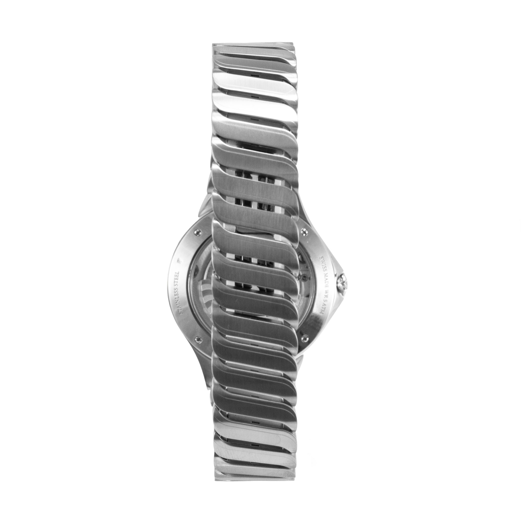 Tiffany & Co. Metro 3-Hand Ice Blue 34MM Diamond Dial Steel Automatic Watch