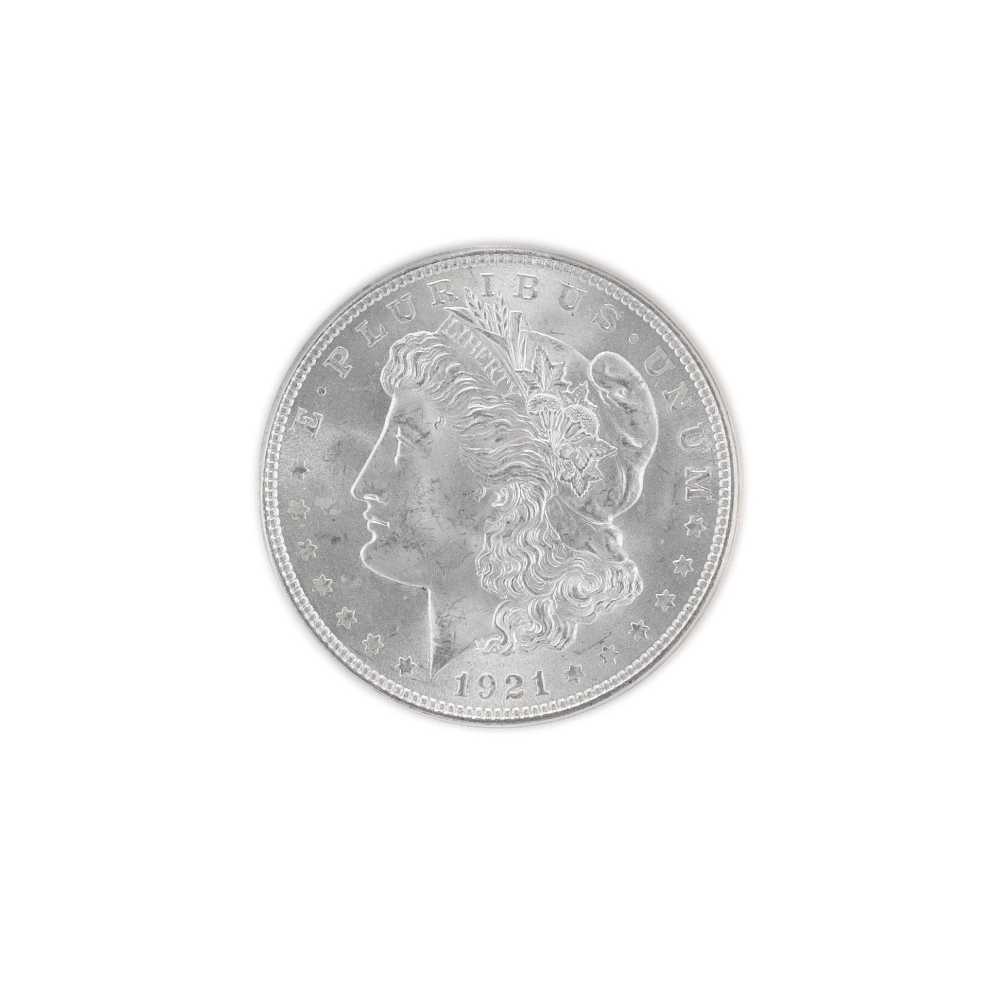 1921 Pcgs MS64 Morgan Silver Dollar Bullion Coin