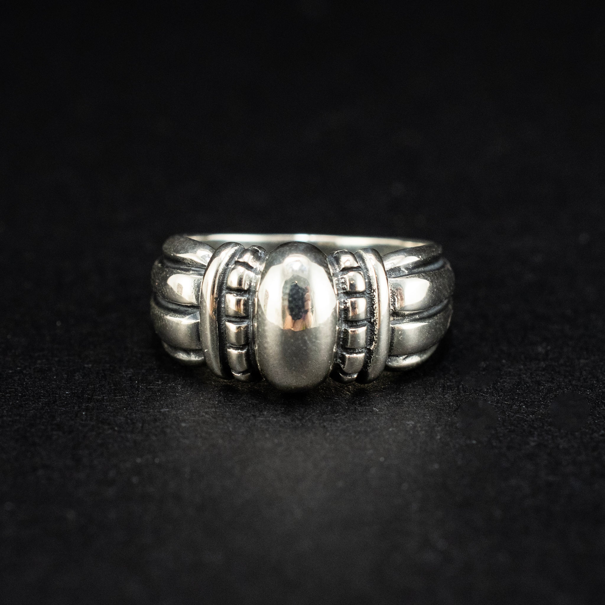 James Avery Band Sterling Silver Band Modern Style 450518 DJP Jewelers & Luxury Buyers
