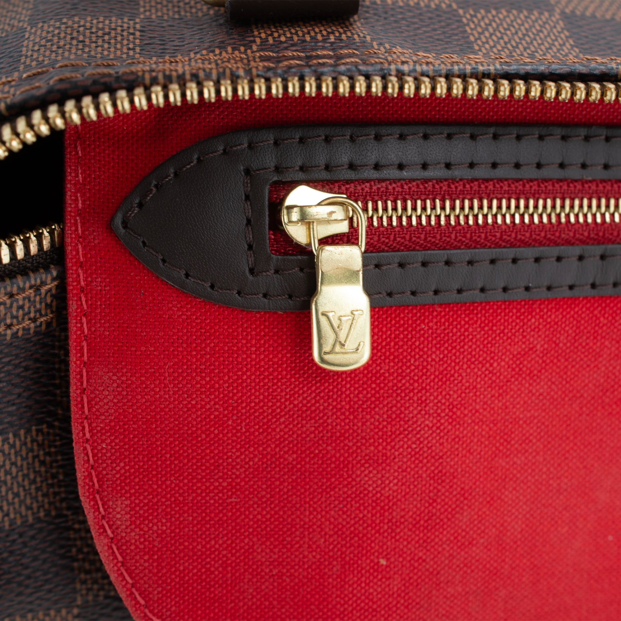 Louis Vuitton Speedy Bandouliere 25 Damier Ebene Coated Canvas Shoulder Tote Bag