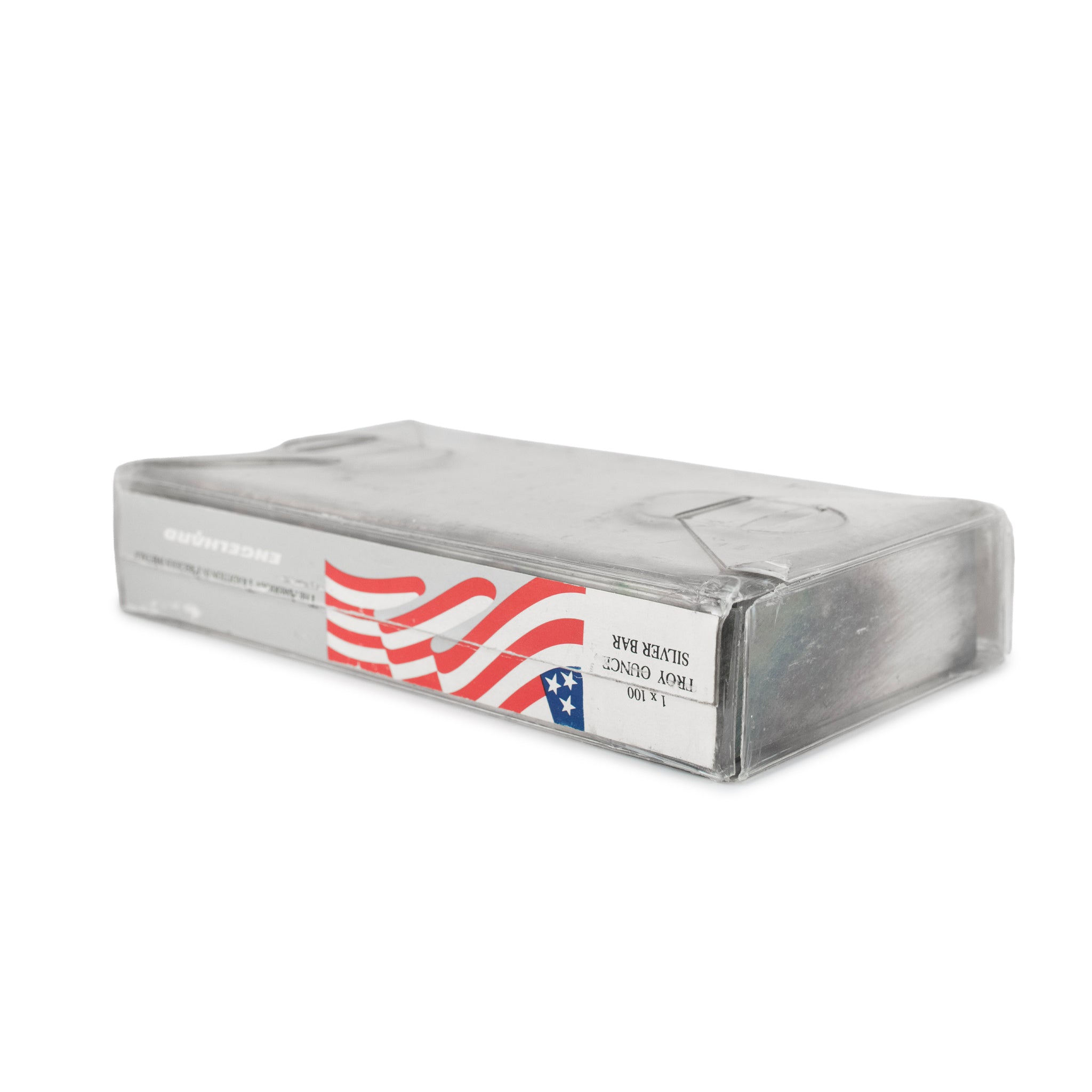 ENGELHARD 999+ FINE SILVER 100 OZ BAR BULLION
