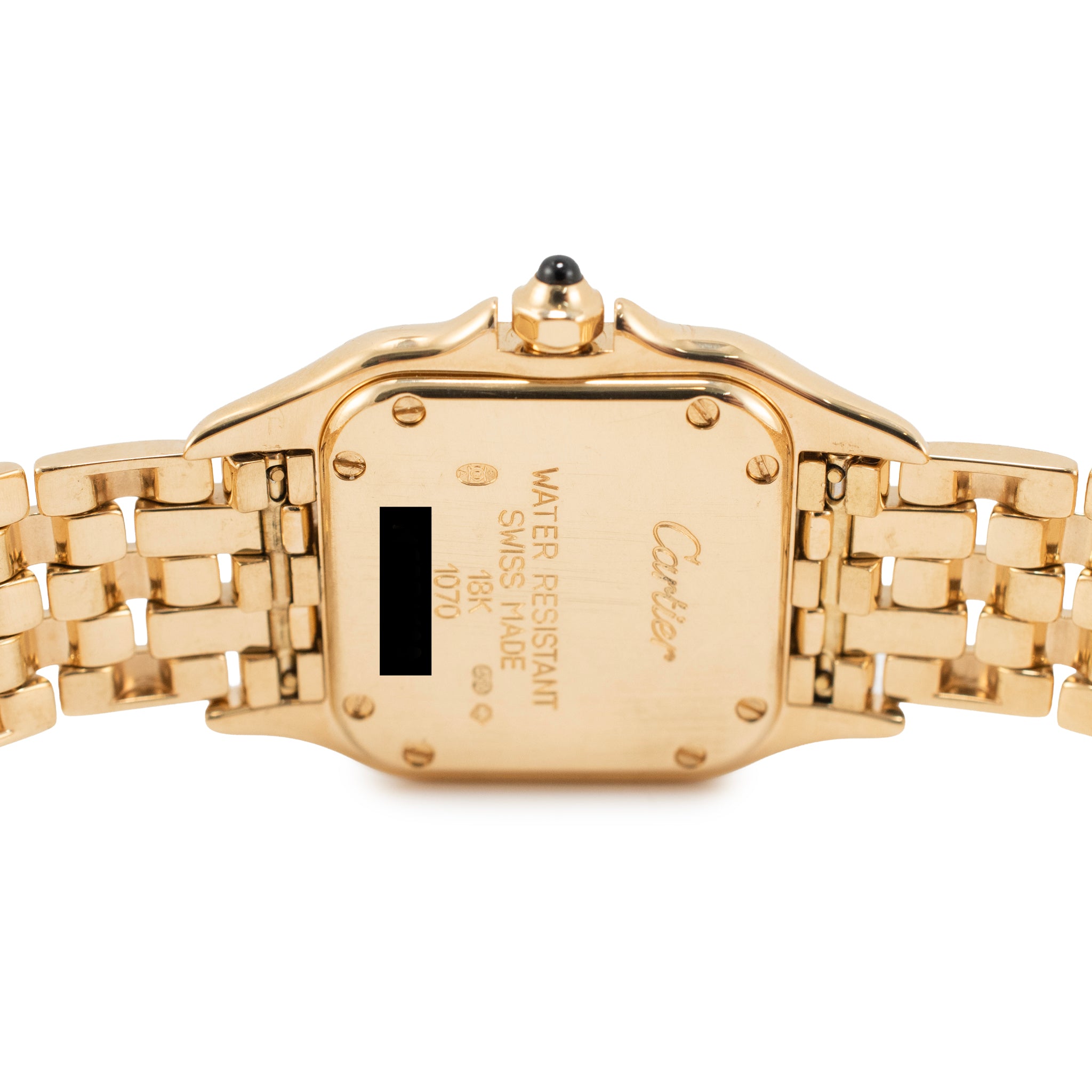 Ladies Cartier Panthere 22MM 1070 18K Yellow Gold Quartz Watch