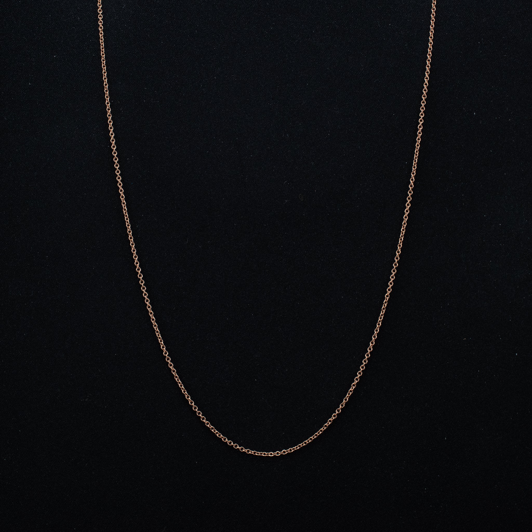 Chain Necklace 14K Rose Cable Modern Style 451201 DJP Jewelers & Luxury Buyers