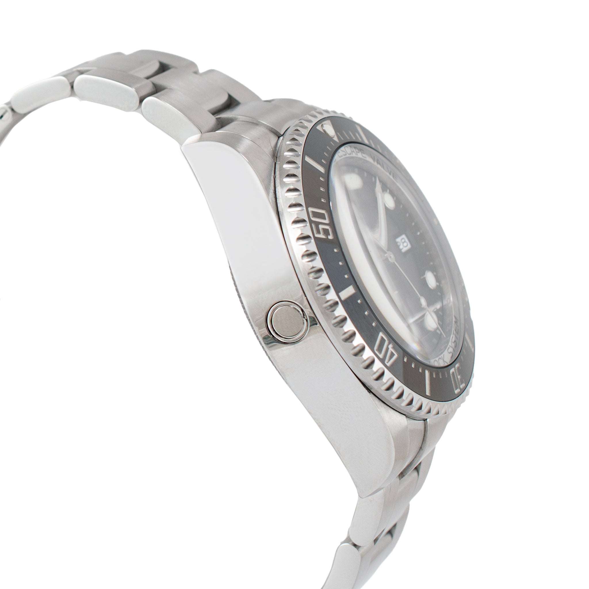 2021 Rolex Sea-Dweller Deepsea 44MM 126660 Steel Black Dial Automatic Watch