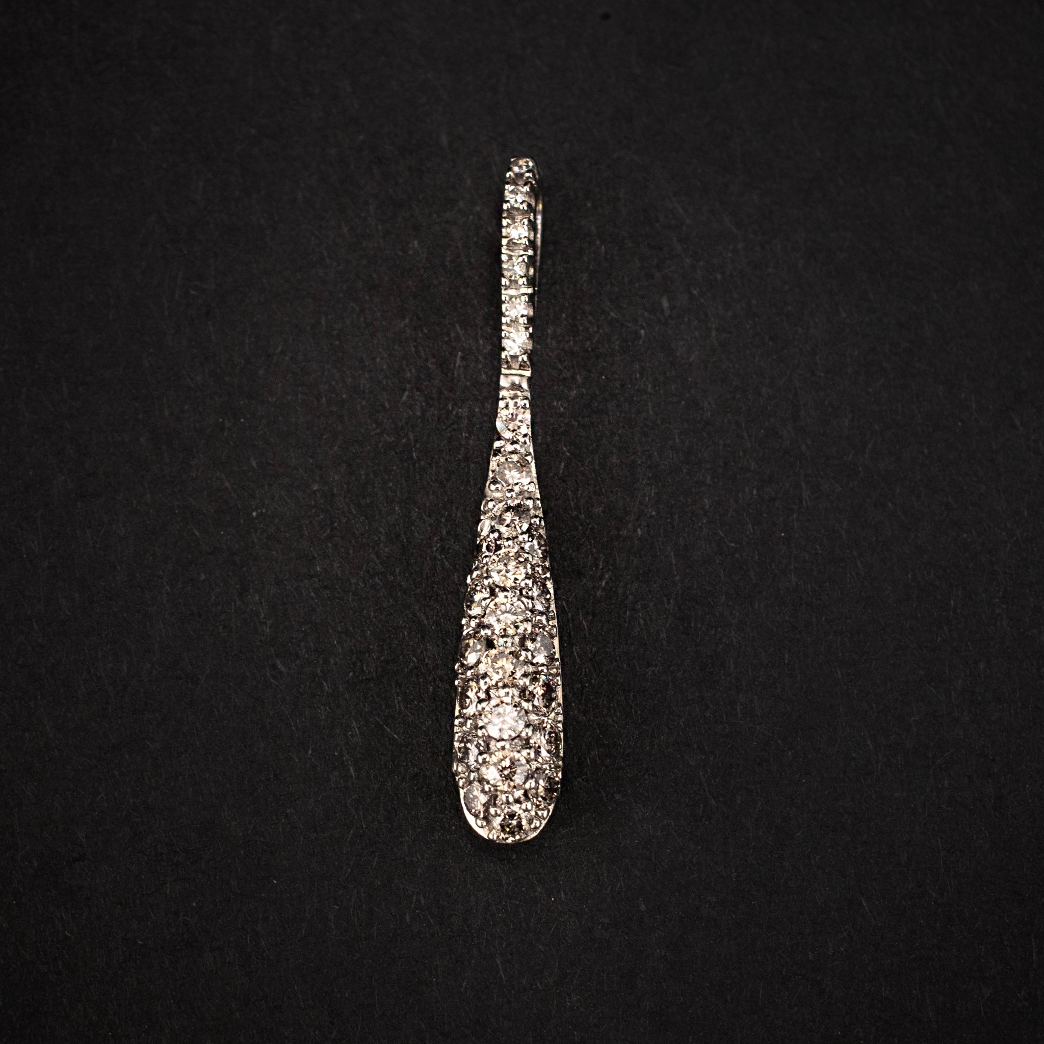 Pendant 0.37ct Diamond 14K White Gold Modern Style 451574 available at DJP Jewelers & Luxury Buyers