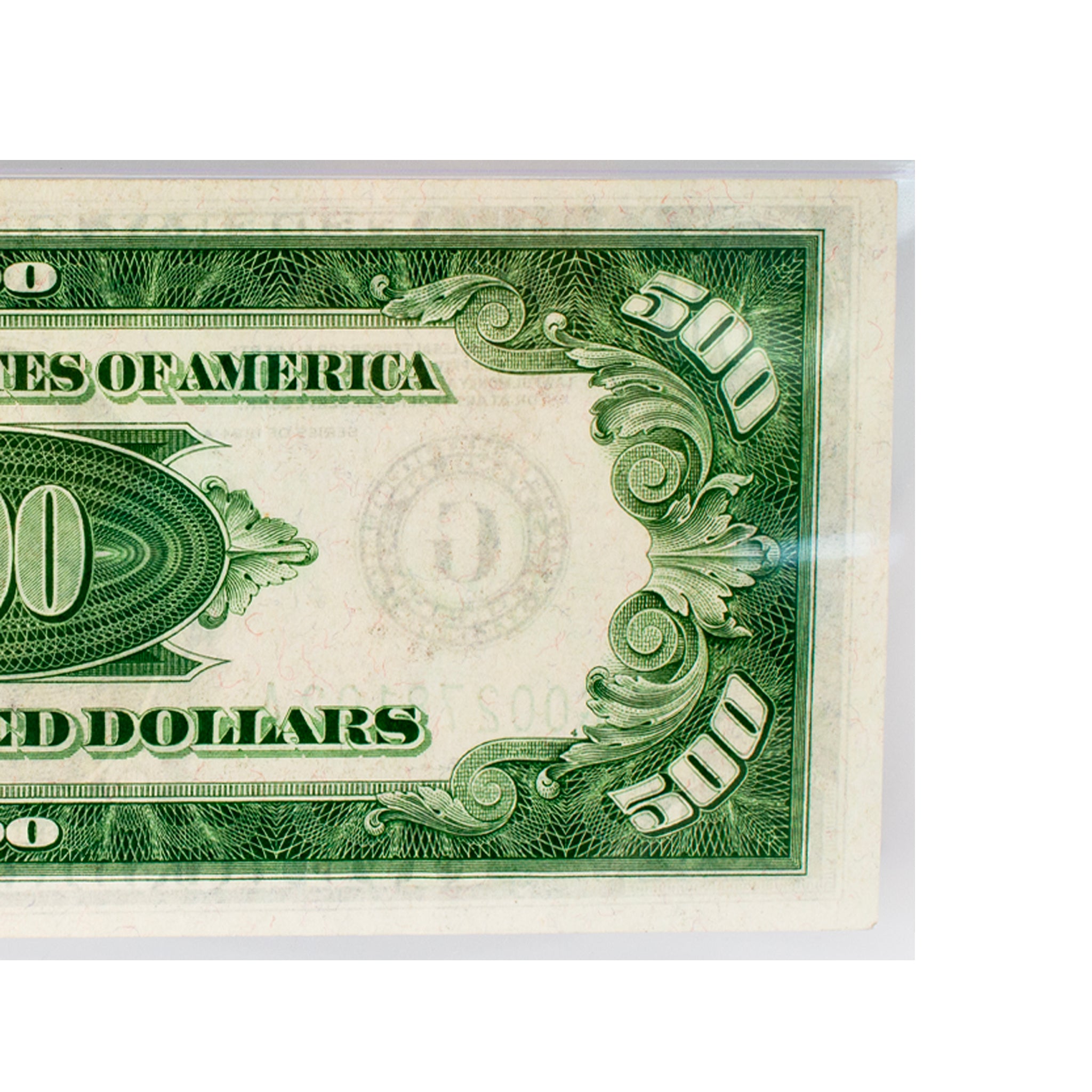 1934A Pmg 50 Chicago $500 Federal Reserve Paper Collectible Note