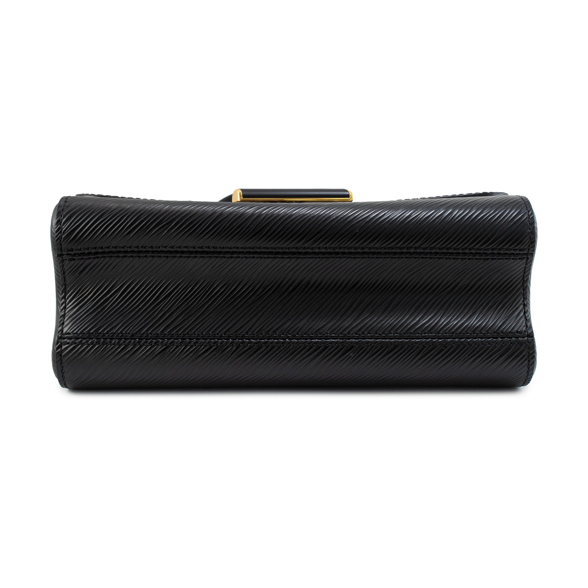 Louis Vuitton Twist MM Black Epi Leather Gold-Tone Chain Shoulder Bag
