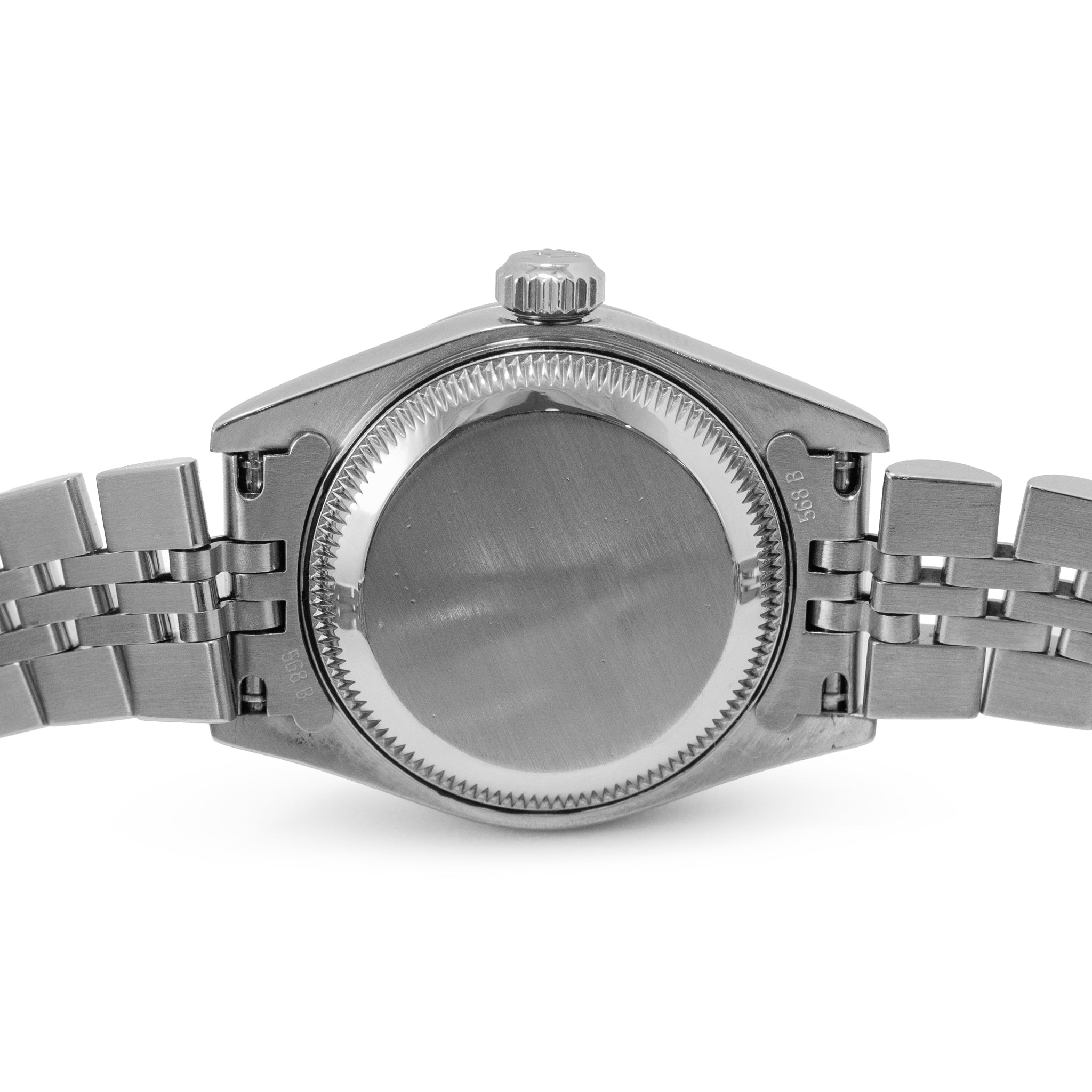 Ladies Rolex Datejust 26MM 79174 Sodalite Diamond Bezel Jubilee Steel Watch