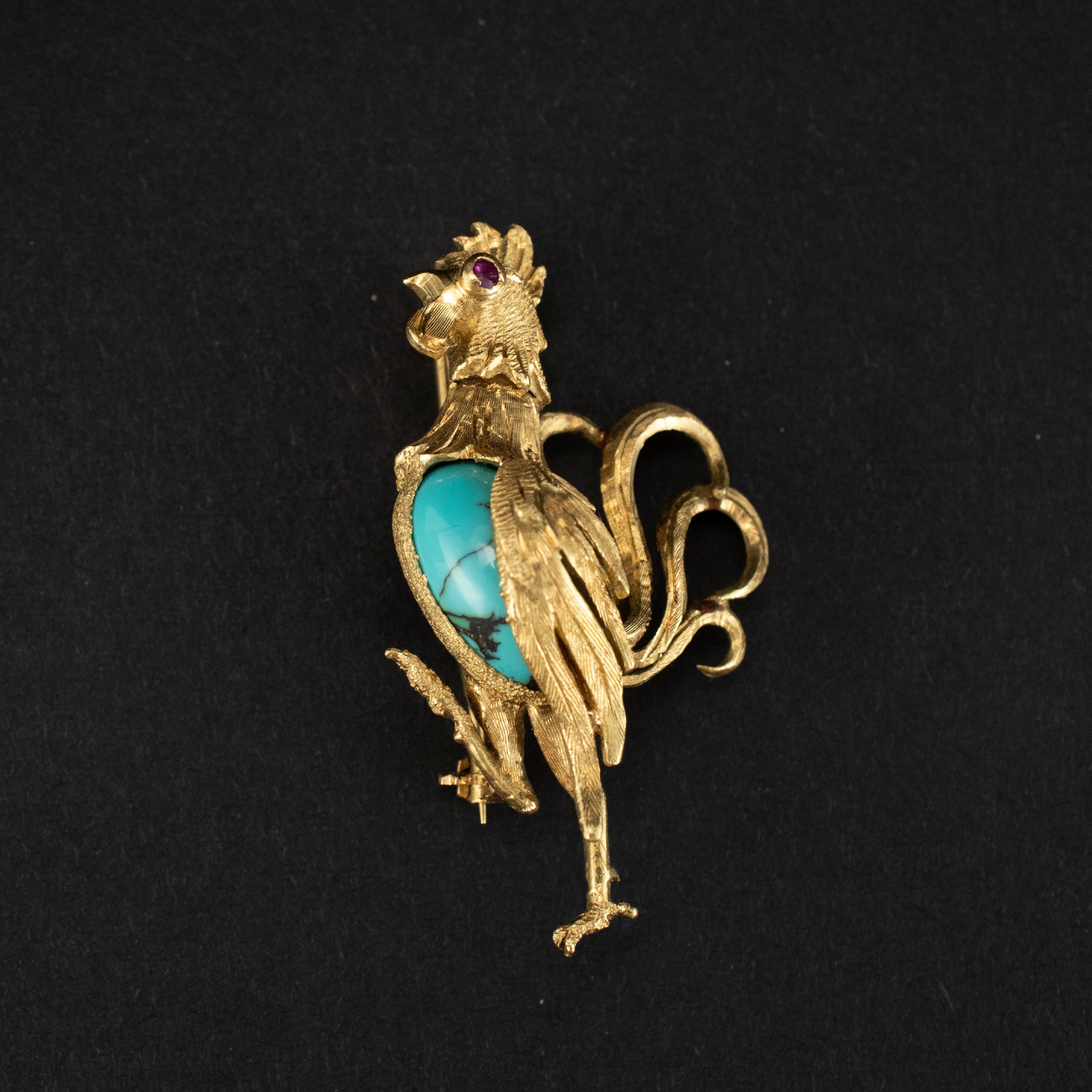 Pin & Brooch 18K Yellow Gold Clip Vintage 452268 DJP Jewelers & Luxury Buyers