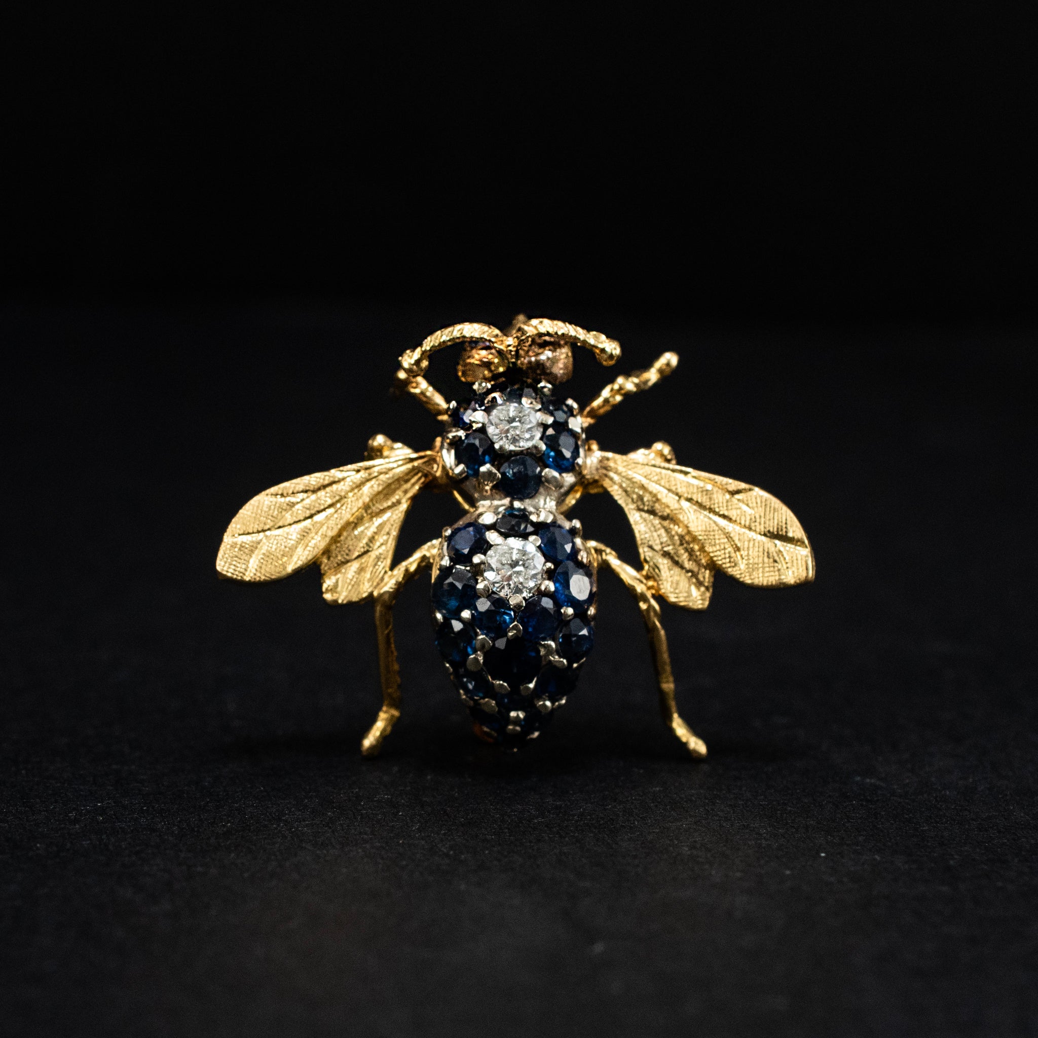 Pin & Brooch 18K Yellow Gold Clip Vintage 452270 DJP Jewelers & Luxury Buyers