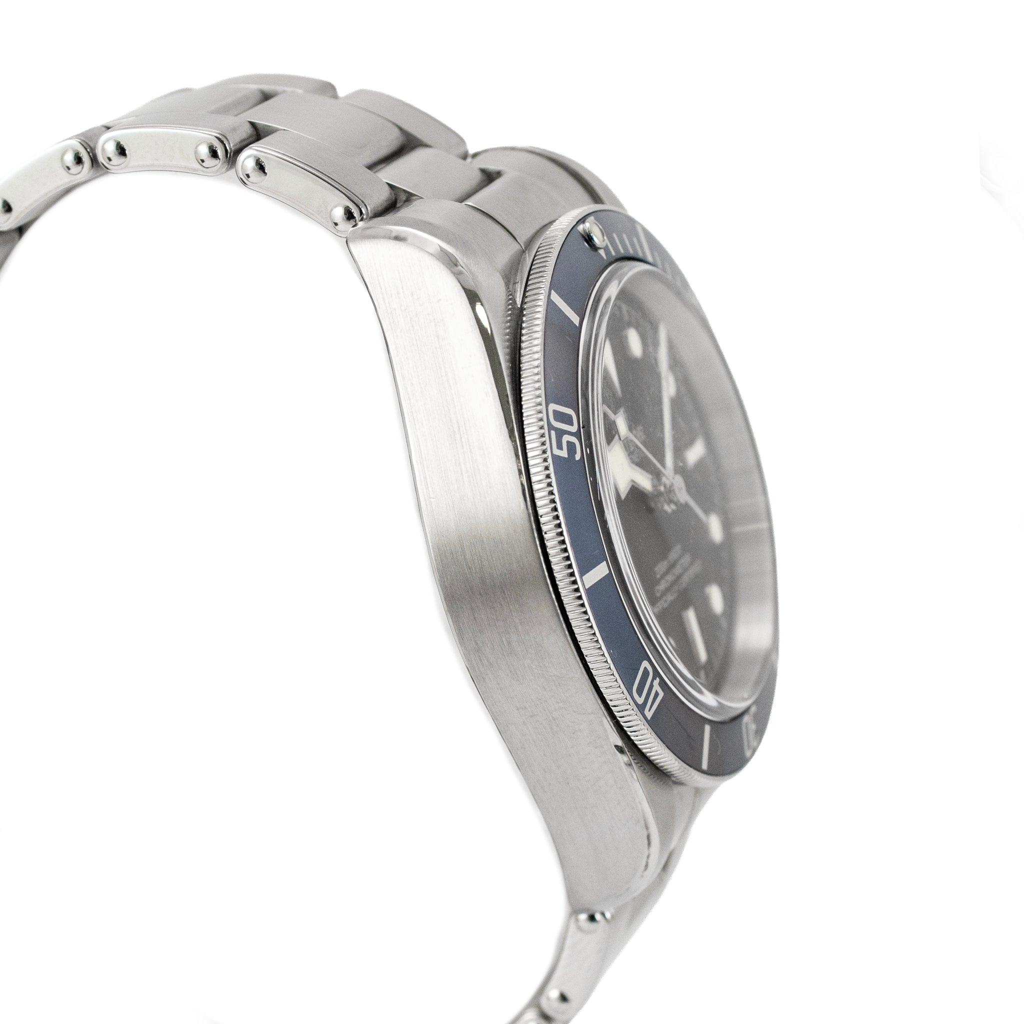 Tudor Heritage Black Bay 41MM 79230 Blue Bezel Stainless Steel Automatic Watch
