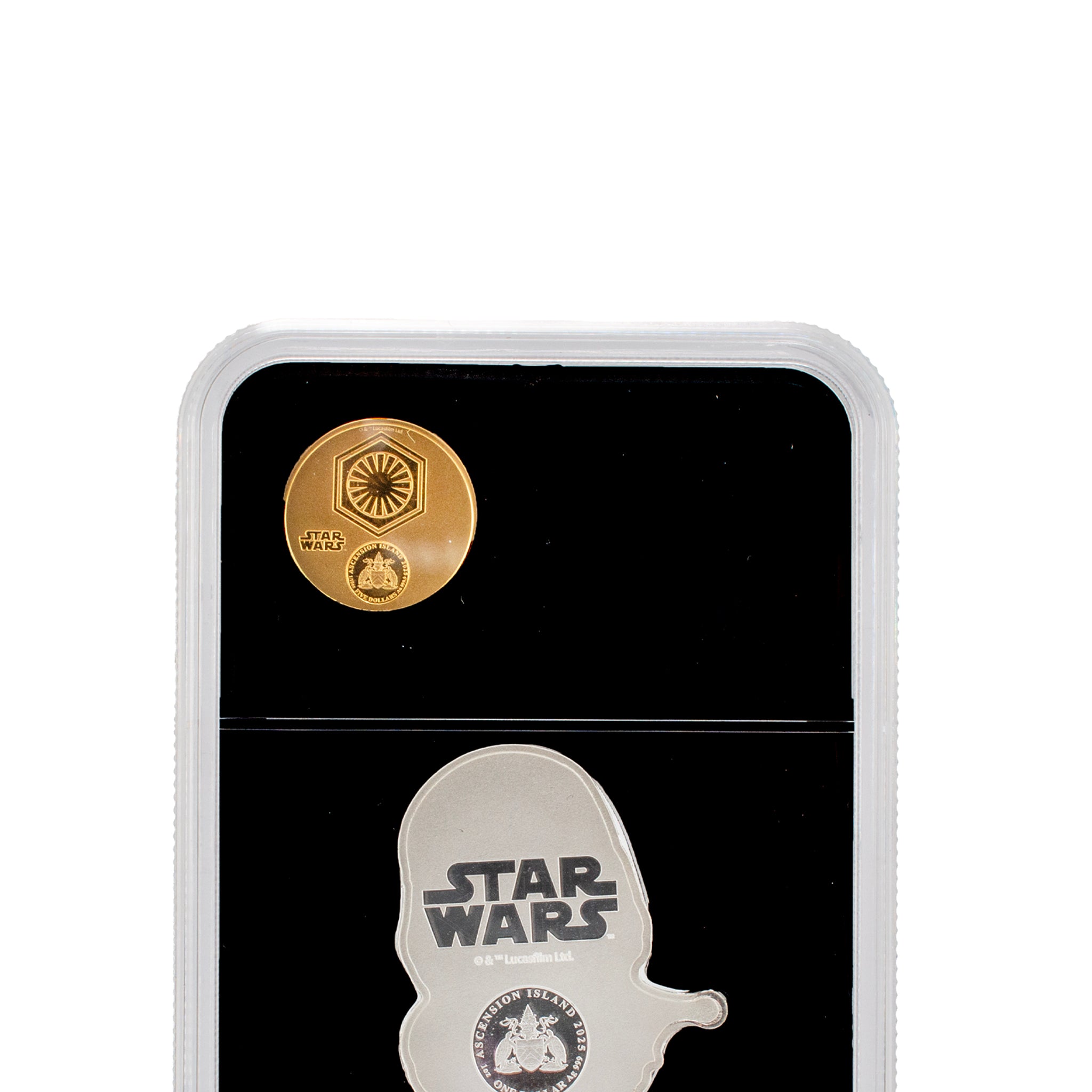 2025 Ngc PF70/70 Star Wars Chewbacca 1/10 Oz Gold & 1OZ Fine Silver Bullion Set