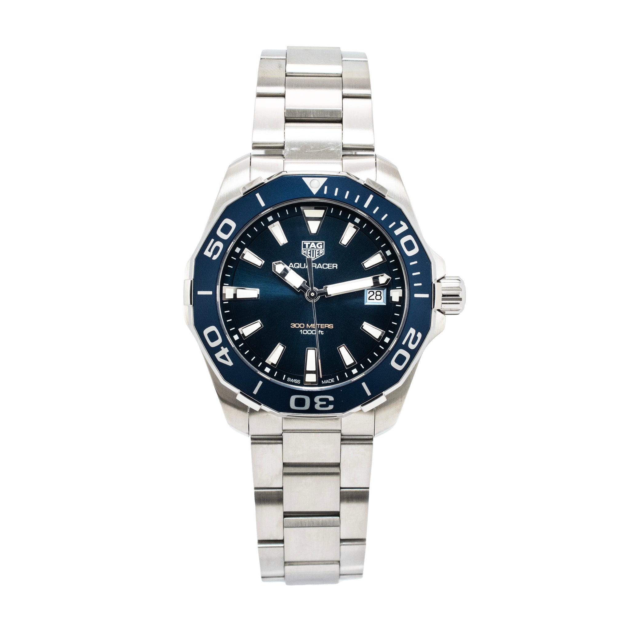 TAG Heuer Aquaracer 300m stainless steel Quartz Watch, SKU 453446, available at DJP Jewelers & Luxury Buyers