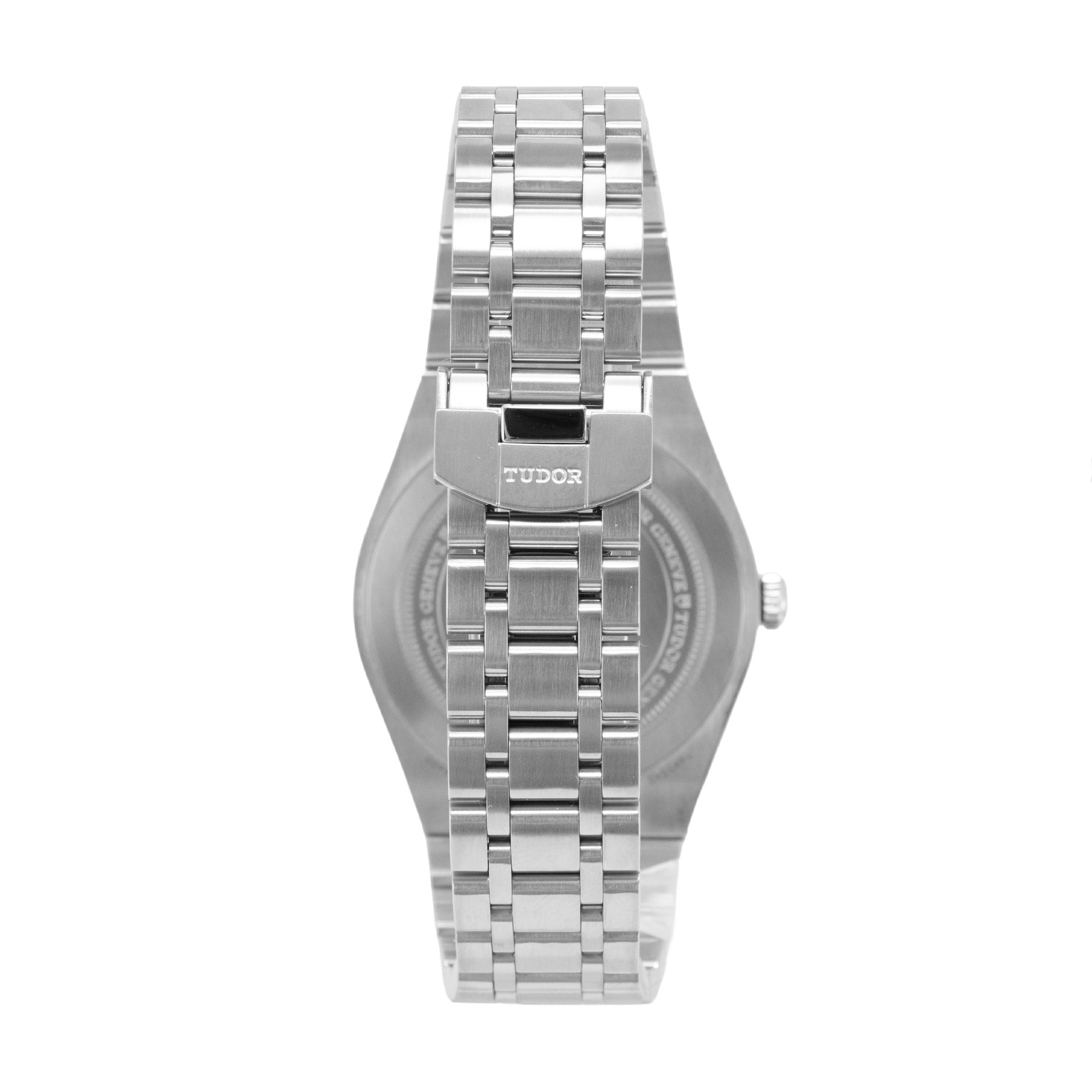 Tudor Royal 41MM 28600 Roman Blue Dial Day-Date Stainless Steel Automatic Watch