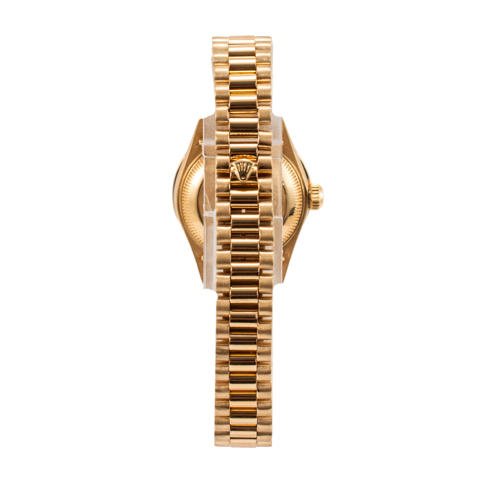 Ladies Rolex Datejust Presidential 26MM 69178 18K Yellow Gold Diamond Watch