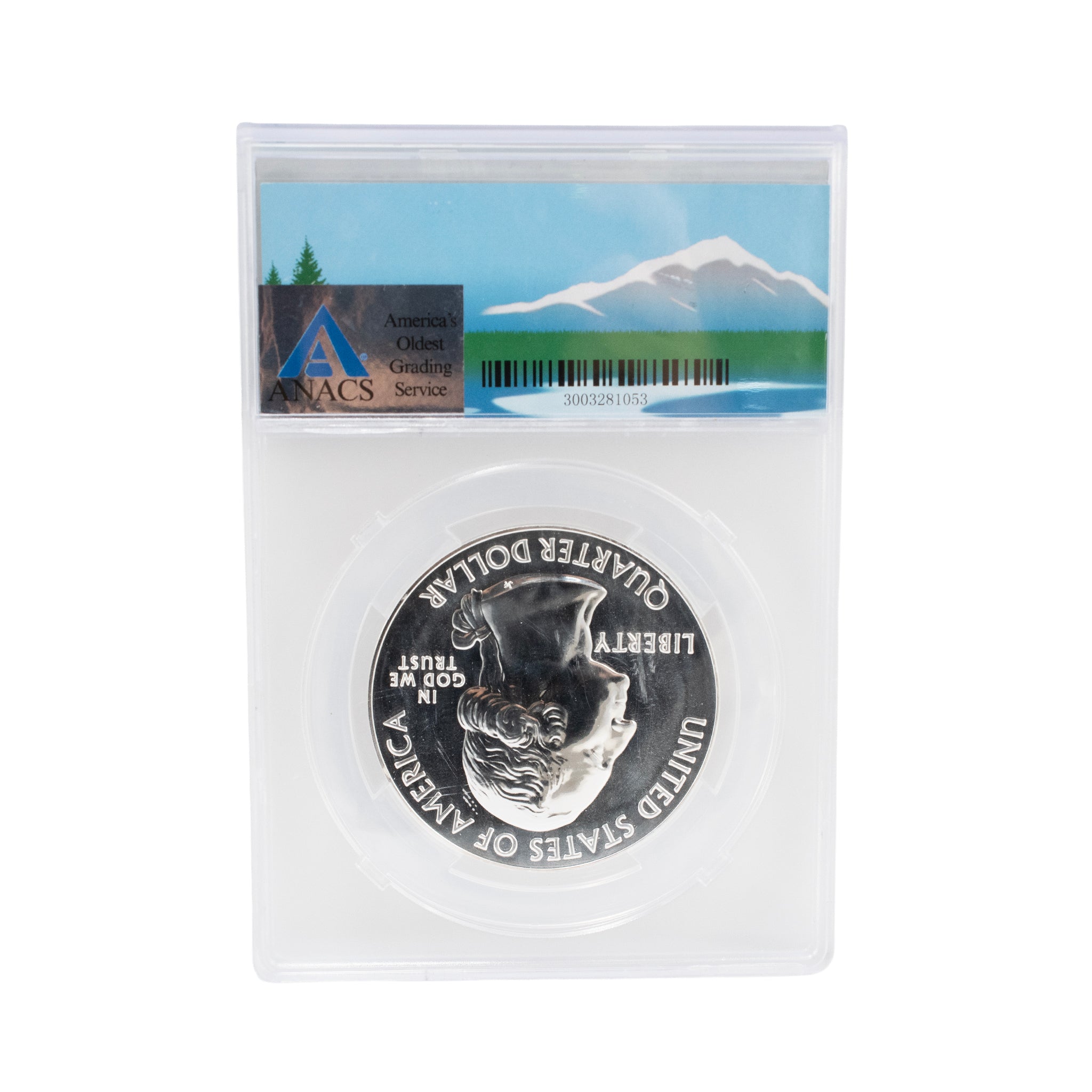 2011 Montana Anacs MS69 25C Silver Quarter Dollar 5OZ Fine 999 Bullion Coin