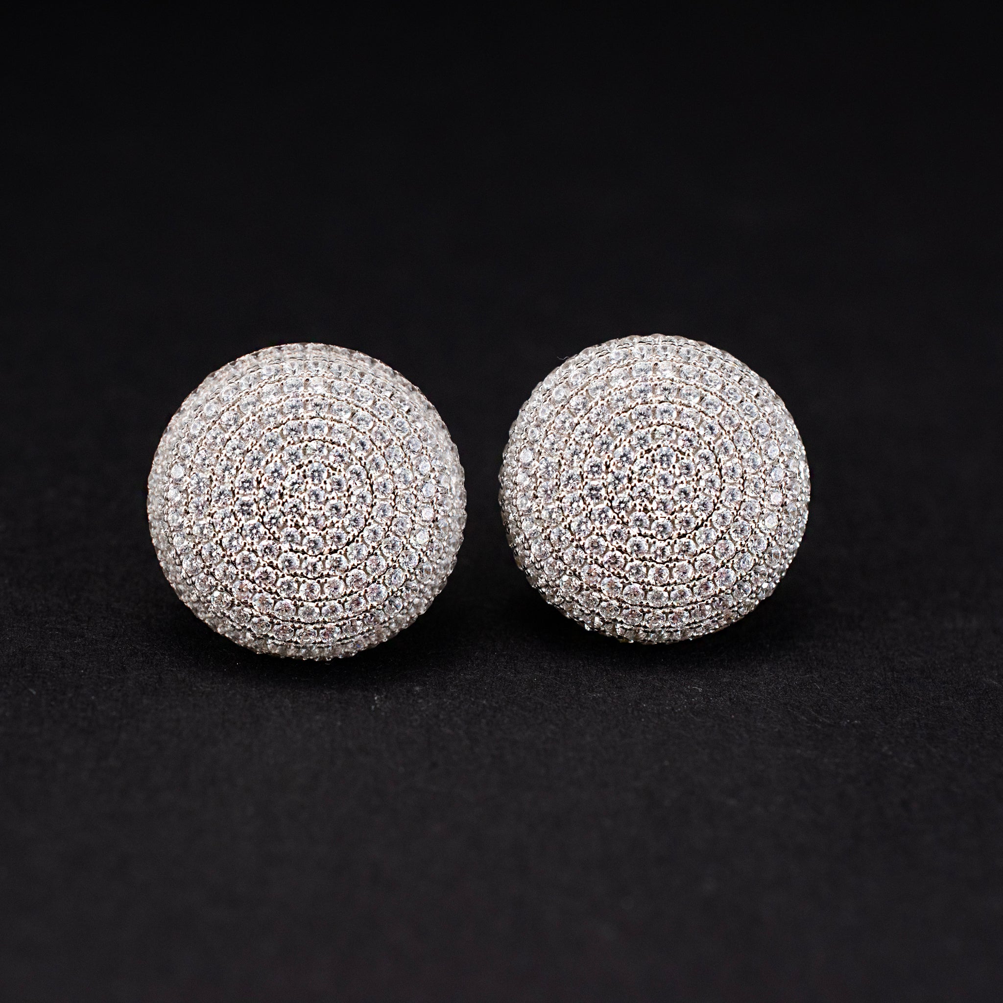 Stud Earrings Silver/Gold Plated Stud Modern Style 453763 available at DJP Jewelers & Luxury Buyers