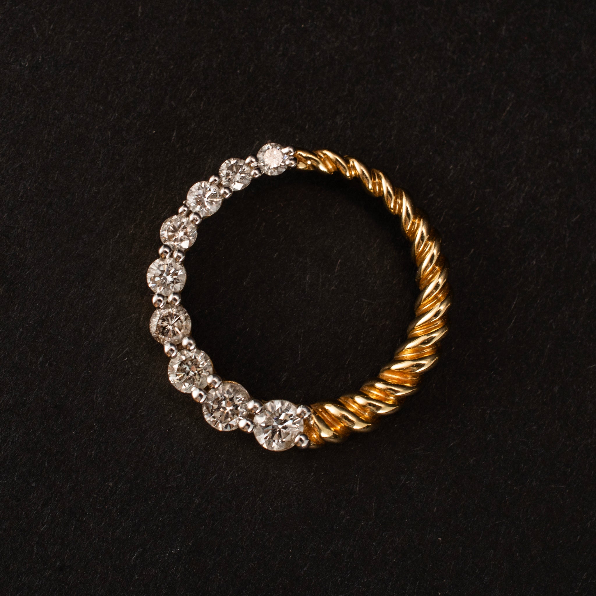 Pendant 0.98ct Diamond 14K Yellow Gold Vintage 453970 available at DJP Jewelers & Luxury Buyers