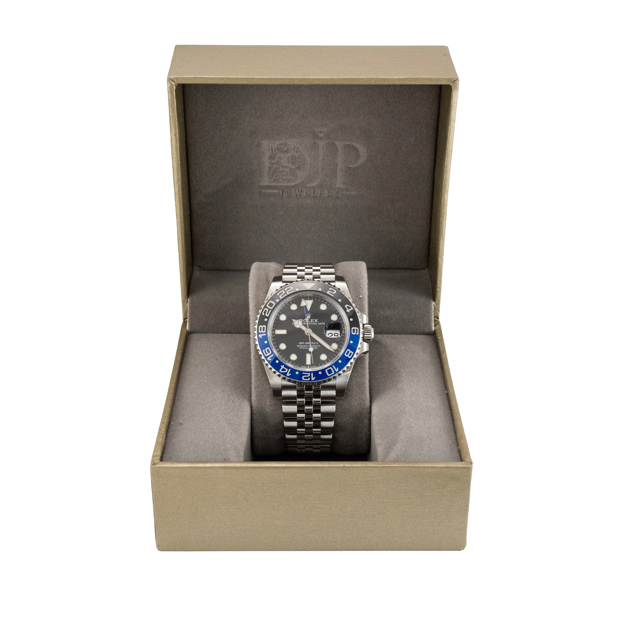 Rolex Gmt Master II 40MM 126710BLNR Batgirl Jubilee Ceramic Steel Watch