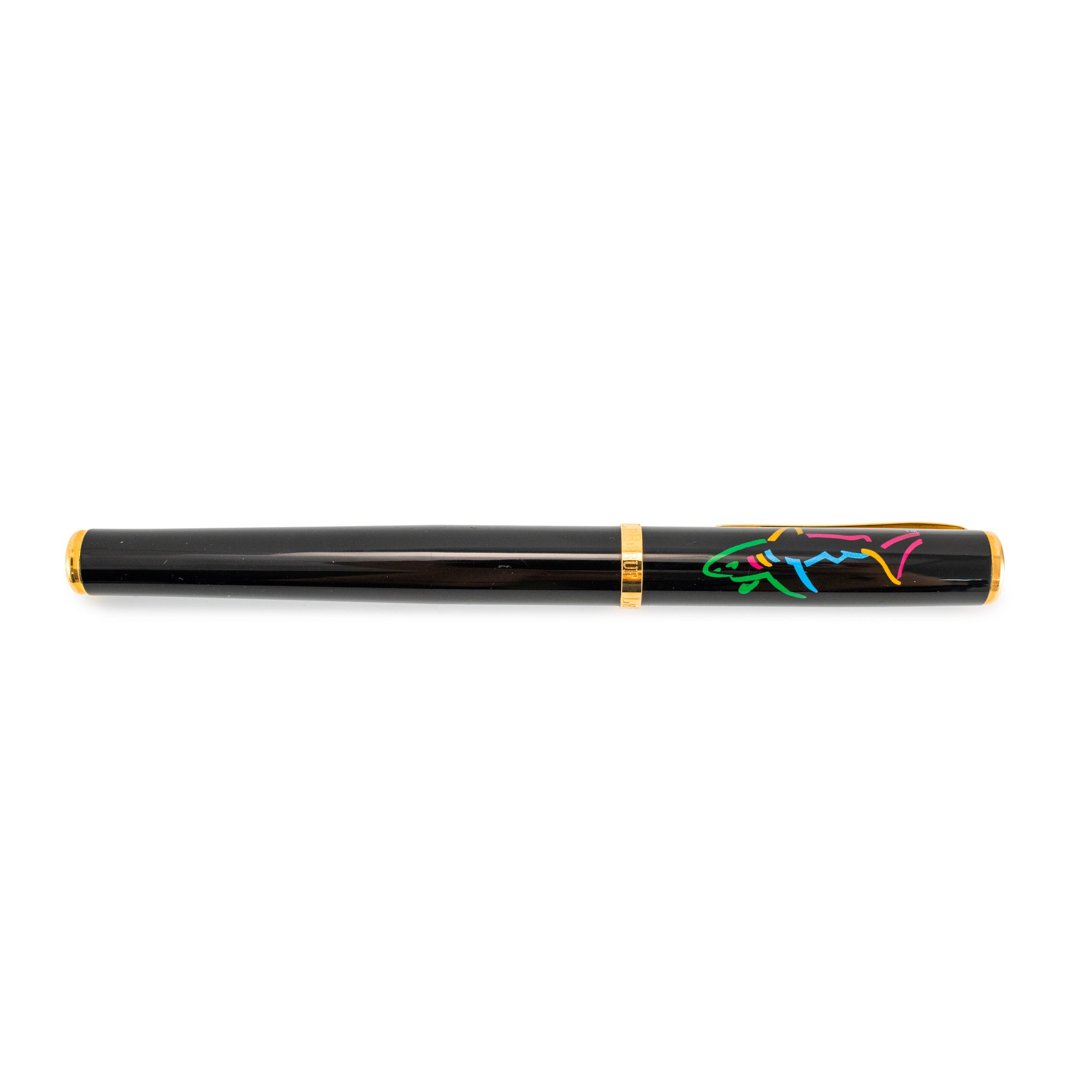 Leboeuf Greg Norman 18K Yellow Gold Nib Limited Edition Fountain Pen