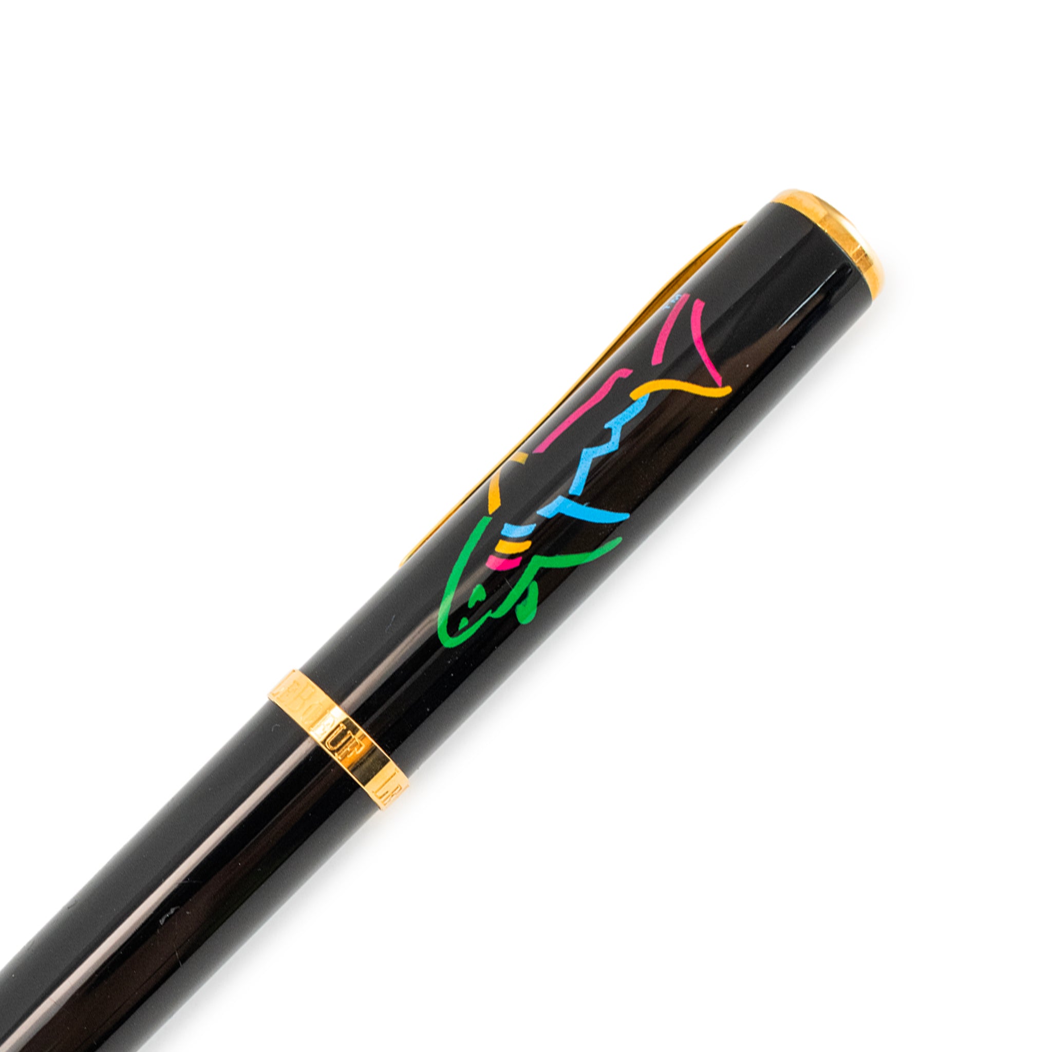 Leboeuf Greg Norman 18K Yellow Gold Nib Limited Edition Fountain Pen