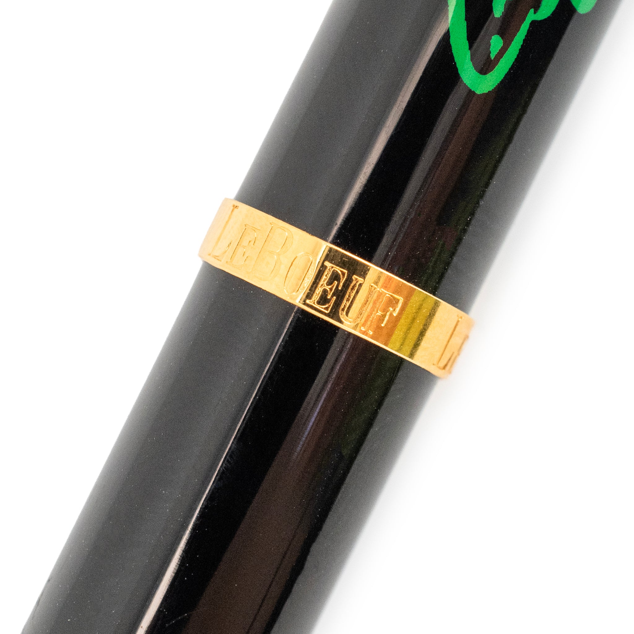 Leboeuf Greg Norman 18K Yellow Gold Nib Limited Edition Fountain Pen