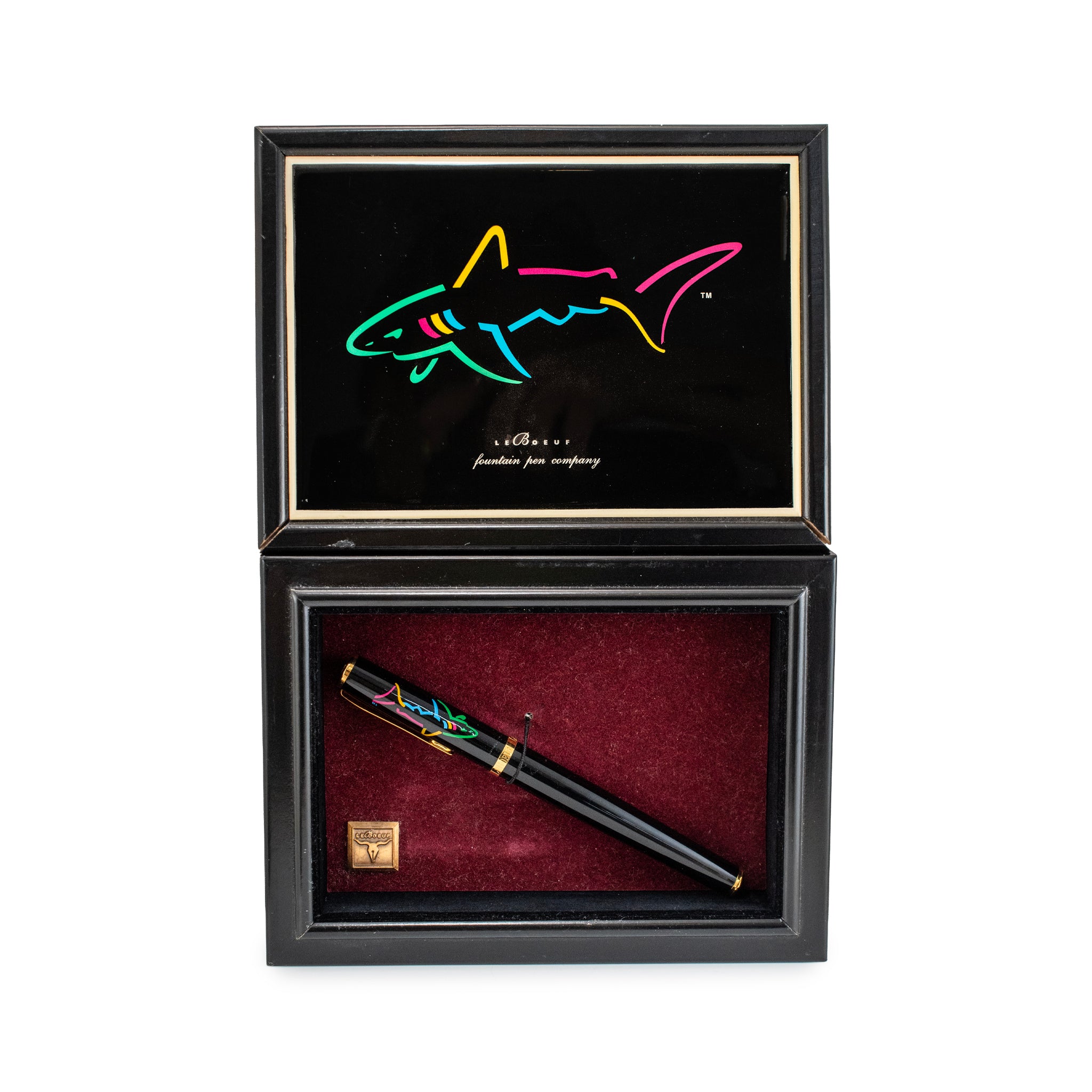 Leboeuf Greg Norman 18K Yellow Gold Nib Limited Edition Fountain Pen