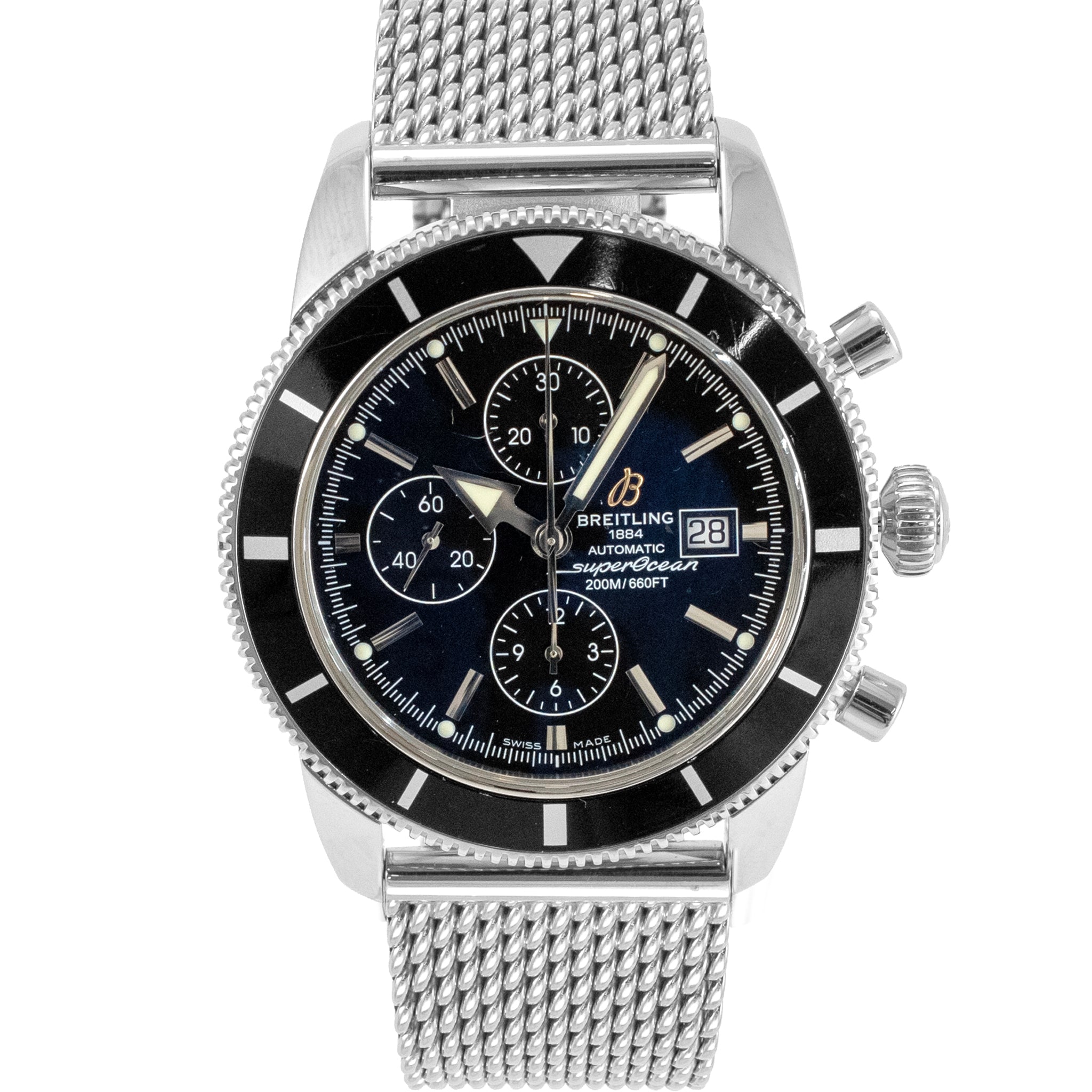 Breitling Superocean Heritage Chronograph 46MM A13320 Stainless Steel Watch