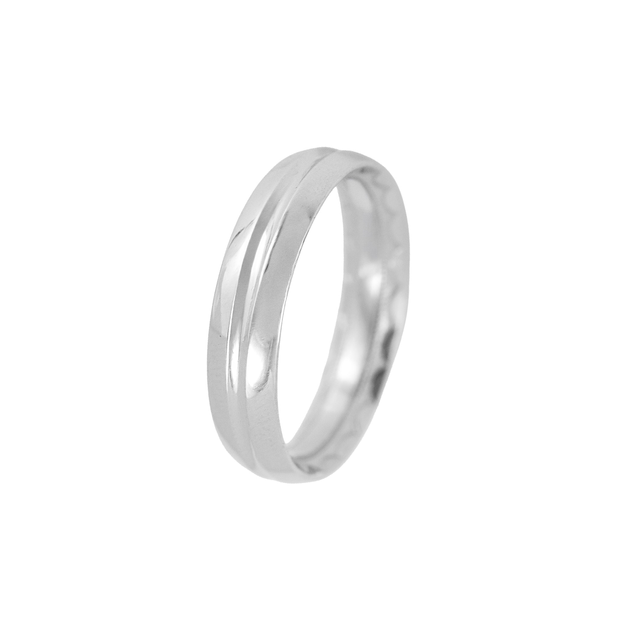 Men’s Tacori Platinum Classic Streamline Finish Wedding Band Ring
