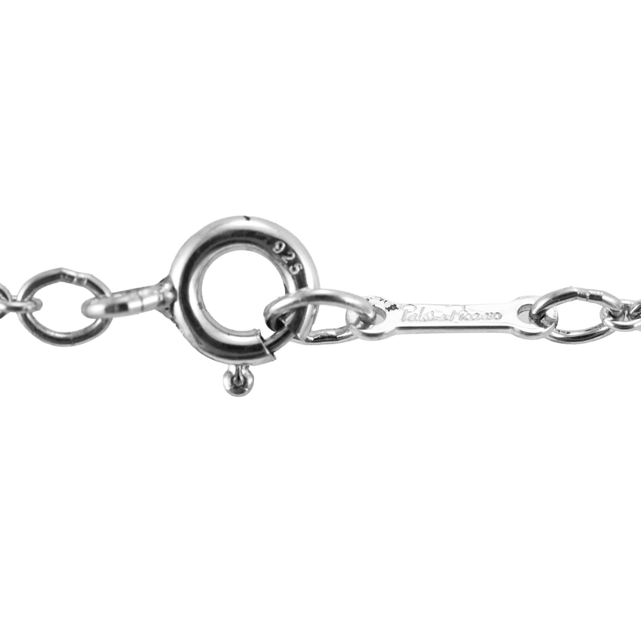 Tiffany & Co. Paloma Picasso Loving Heart Sterling Silver Pendent Necklace
