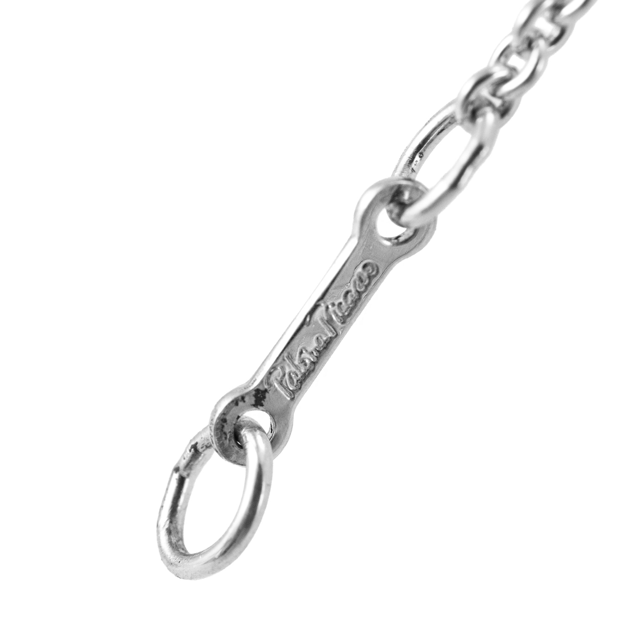 Tiffany & Co. Paloma Picasso Loving Heart Sterling Silver Pendent Necklace