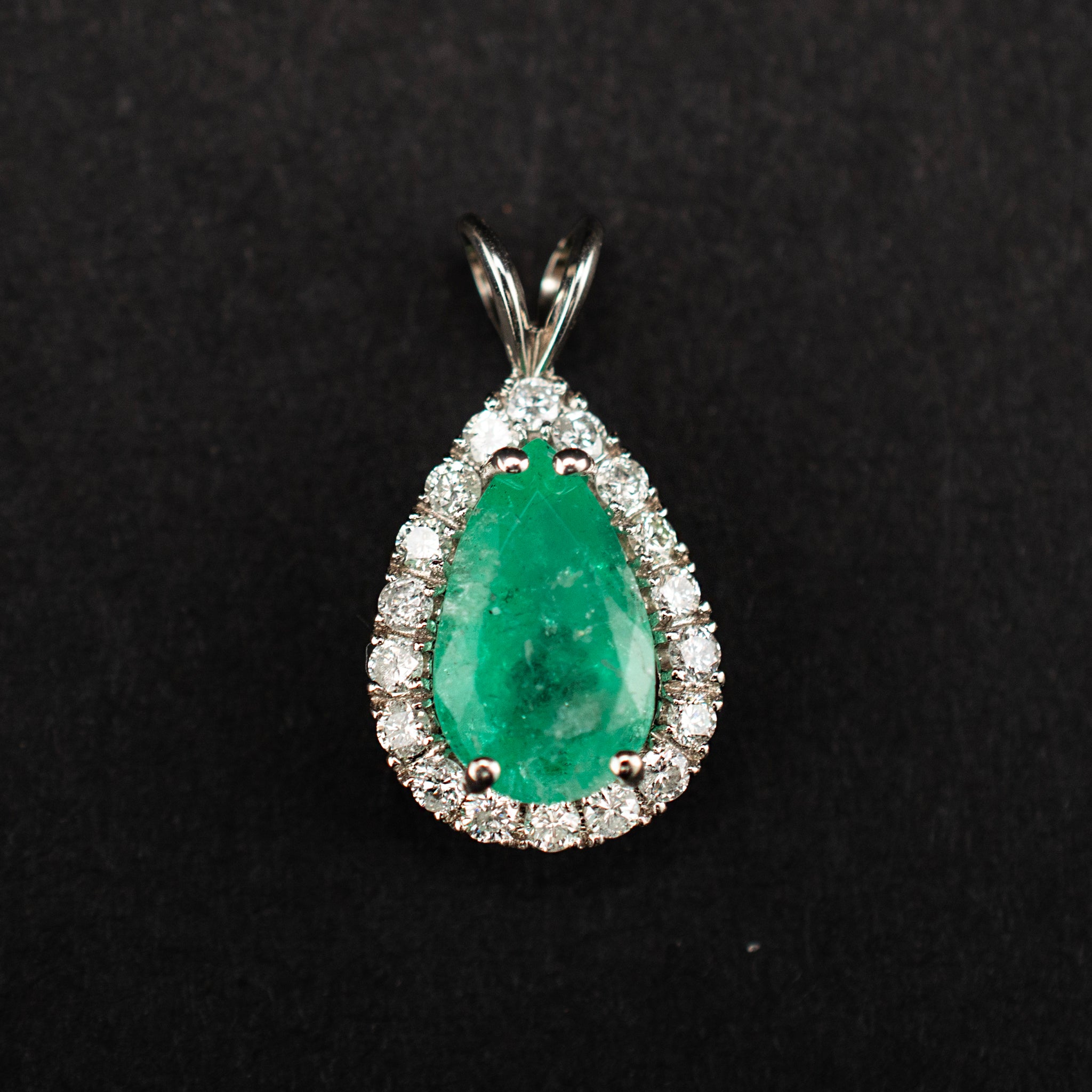Pendant 0.63ct Diamond 14K White Gold Modern Style 454363 available at DJP Jewelers & Luxury Buyers