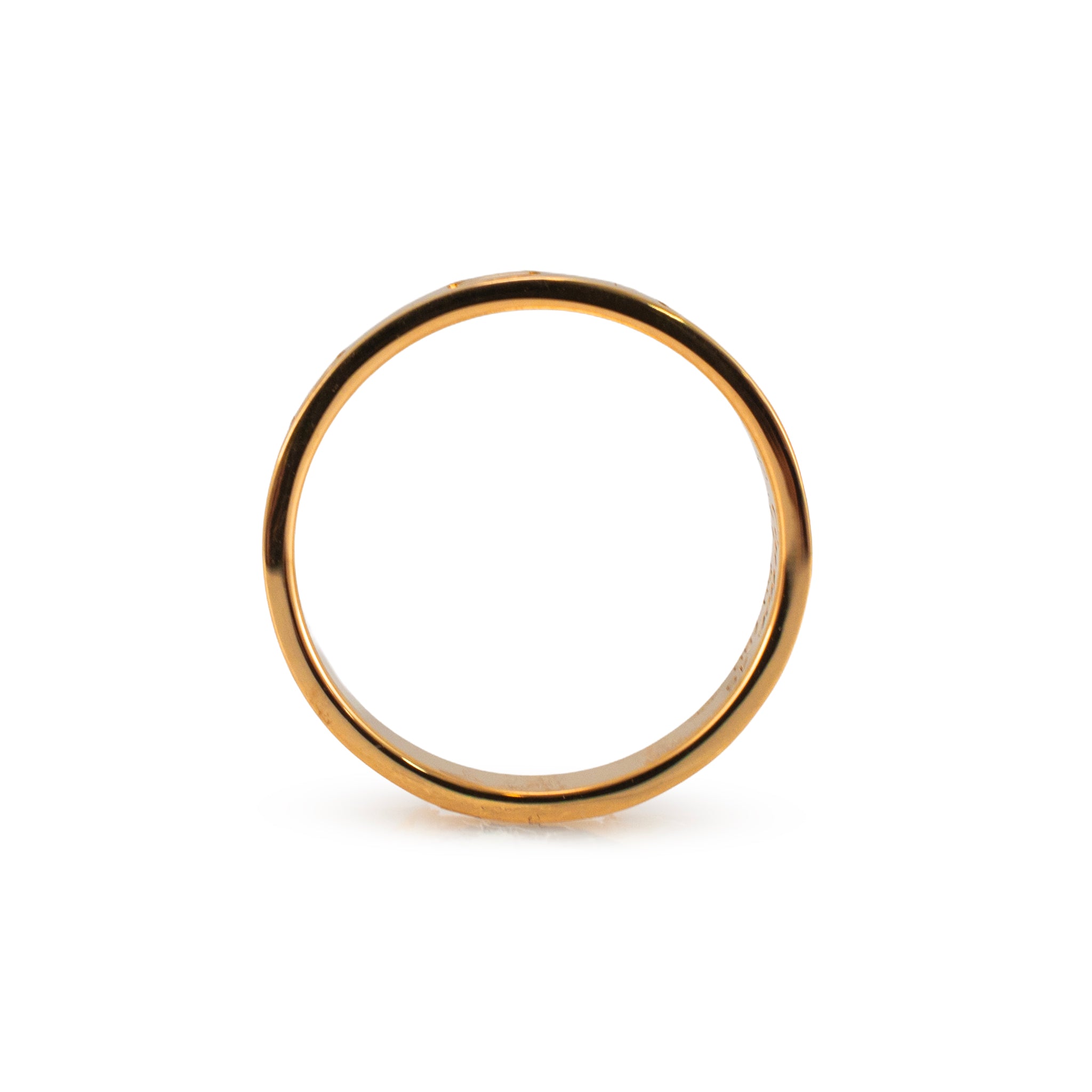 Cartier 18K Yellow Gold Small Model Love Band Ring