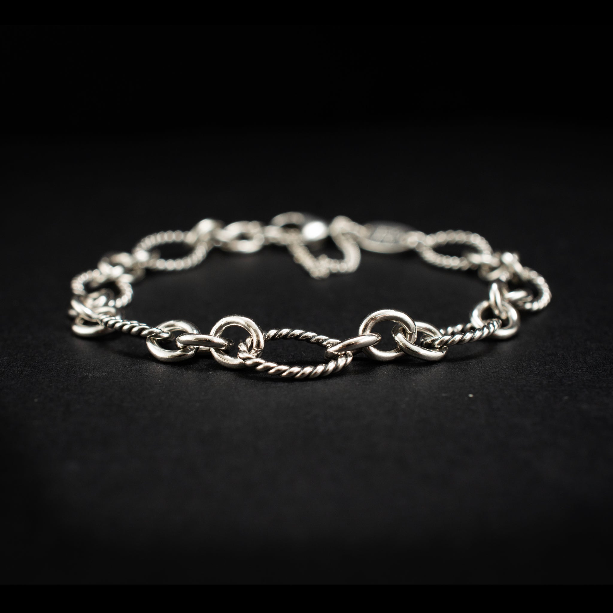 Link Bracelet Sterling Silver Modern Style 454711 available at DJP Jewelers & Luxury Buyers